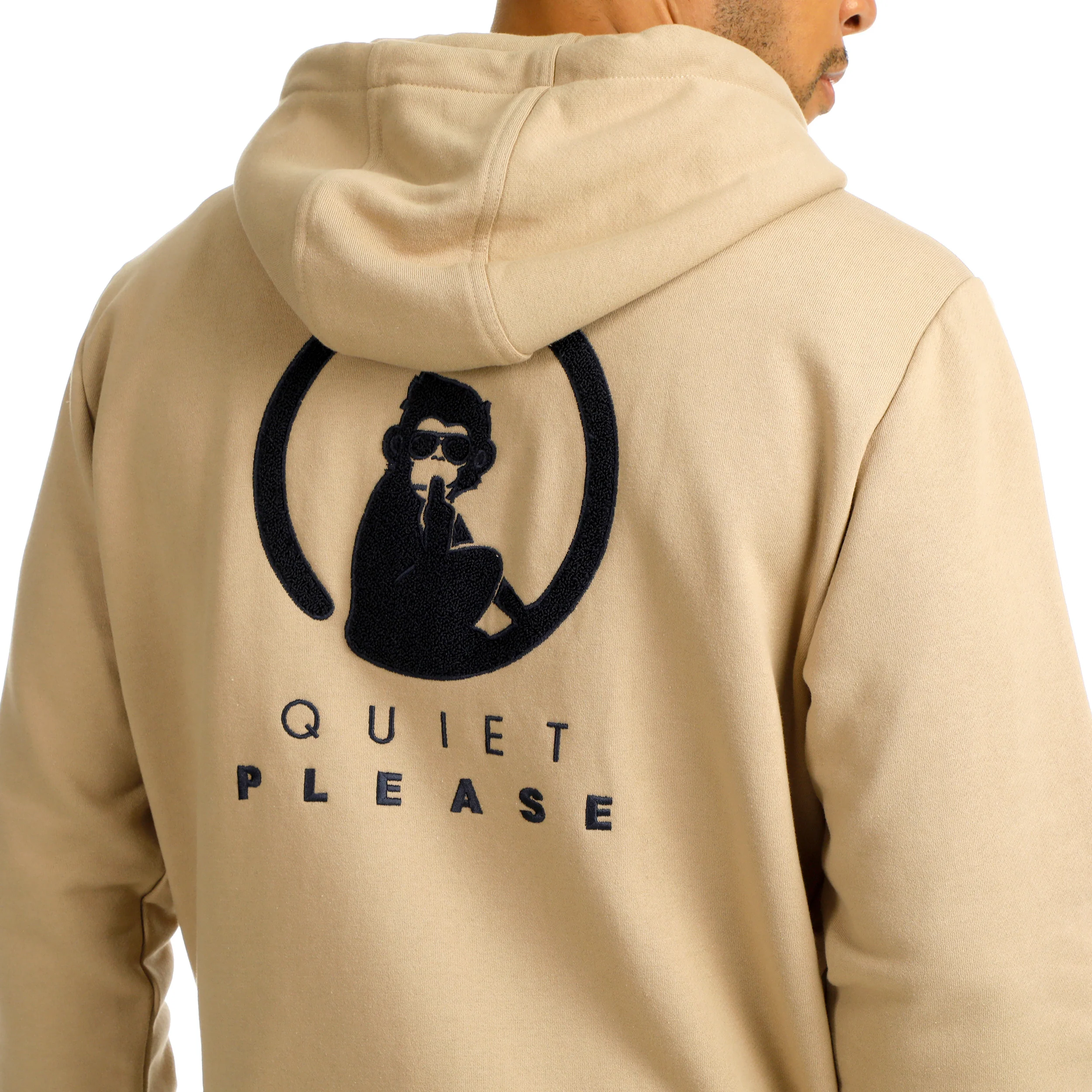 Wild Tonal Zip Sweat-jacka Herrar-Beige - Image 9