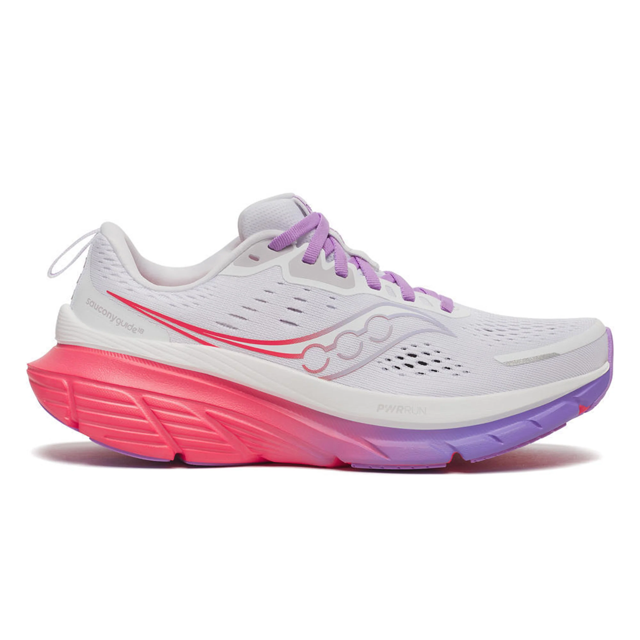 Guide 18 Stabilitetssko Damer - vit, pink