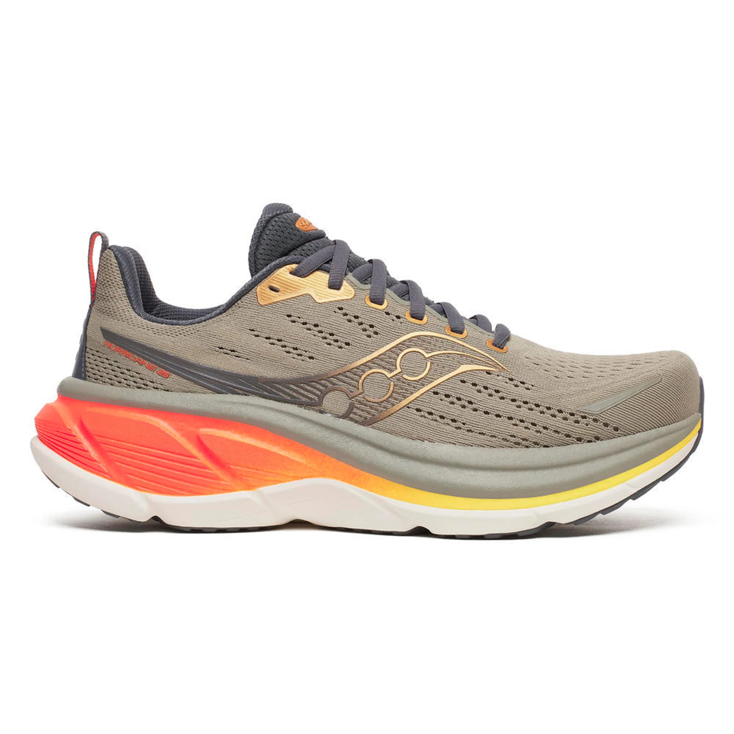 Hurricane 25 Stabilitetssko Herrar-kaki, orange