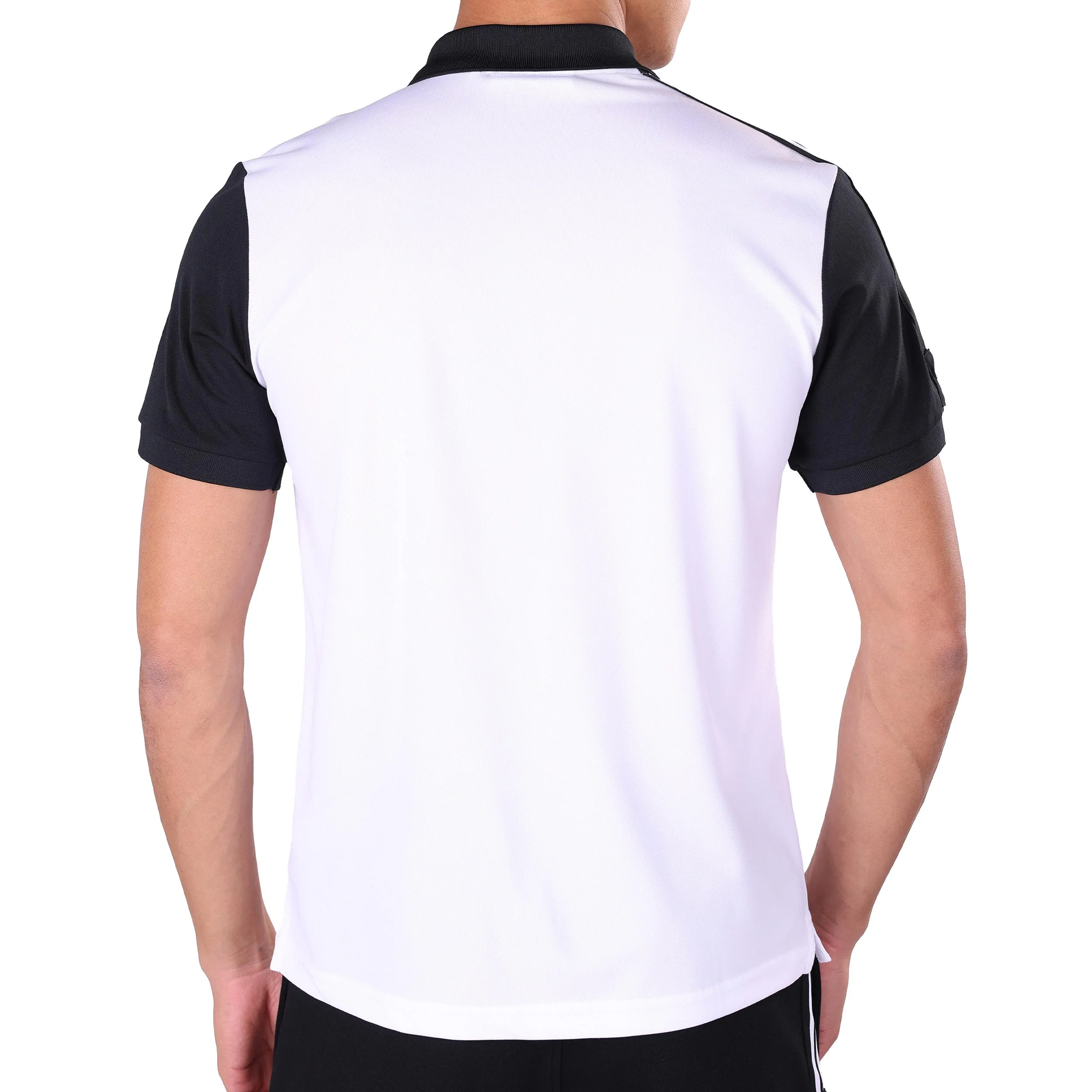Cesena Polo Herrar - vit, svart - Image 3