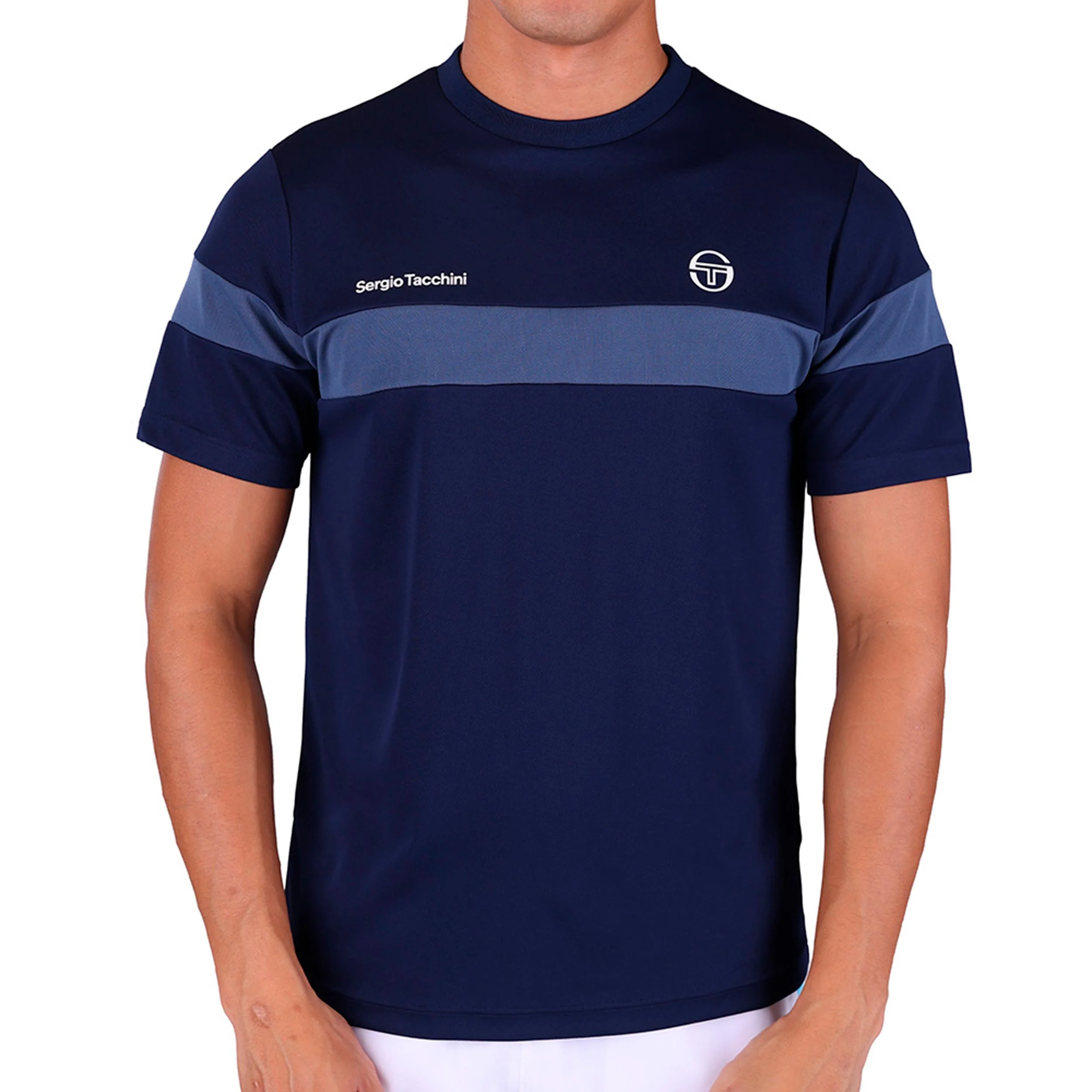 Leone PL T-shirt Herrar - mörkblå, blågrå