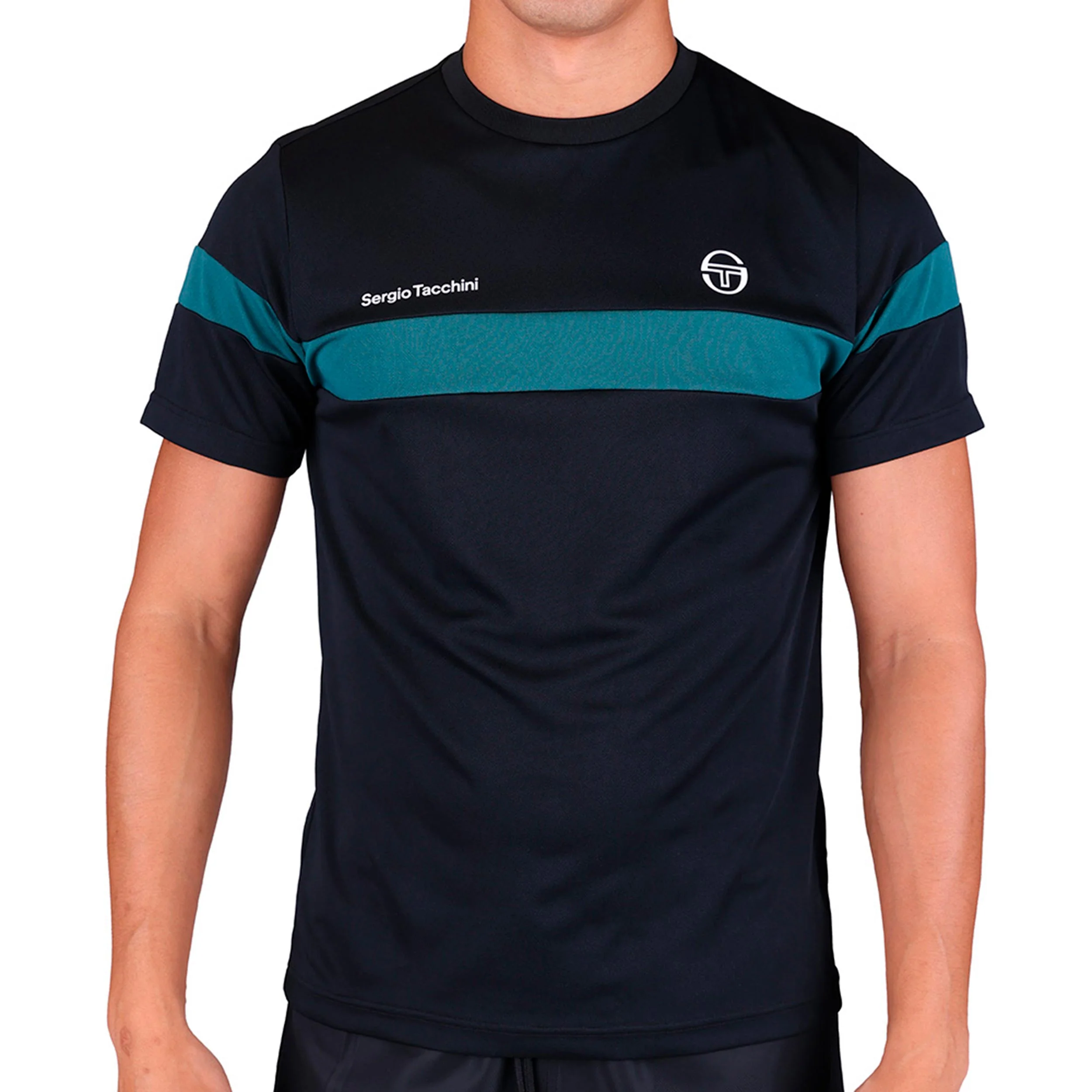 Leone PL T-shirt Herrar - svart, petrol