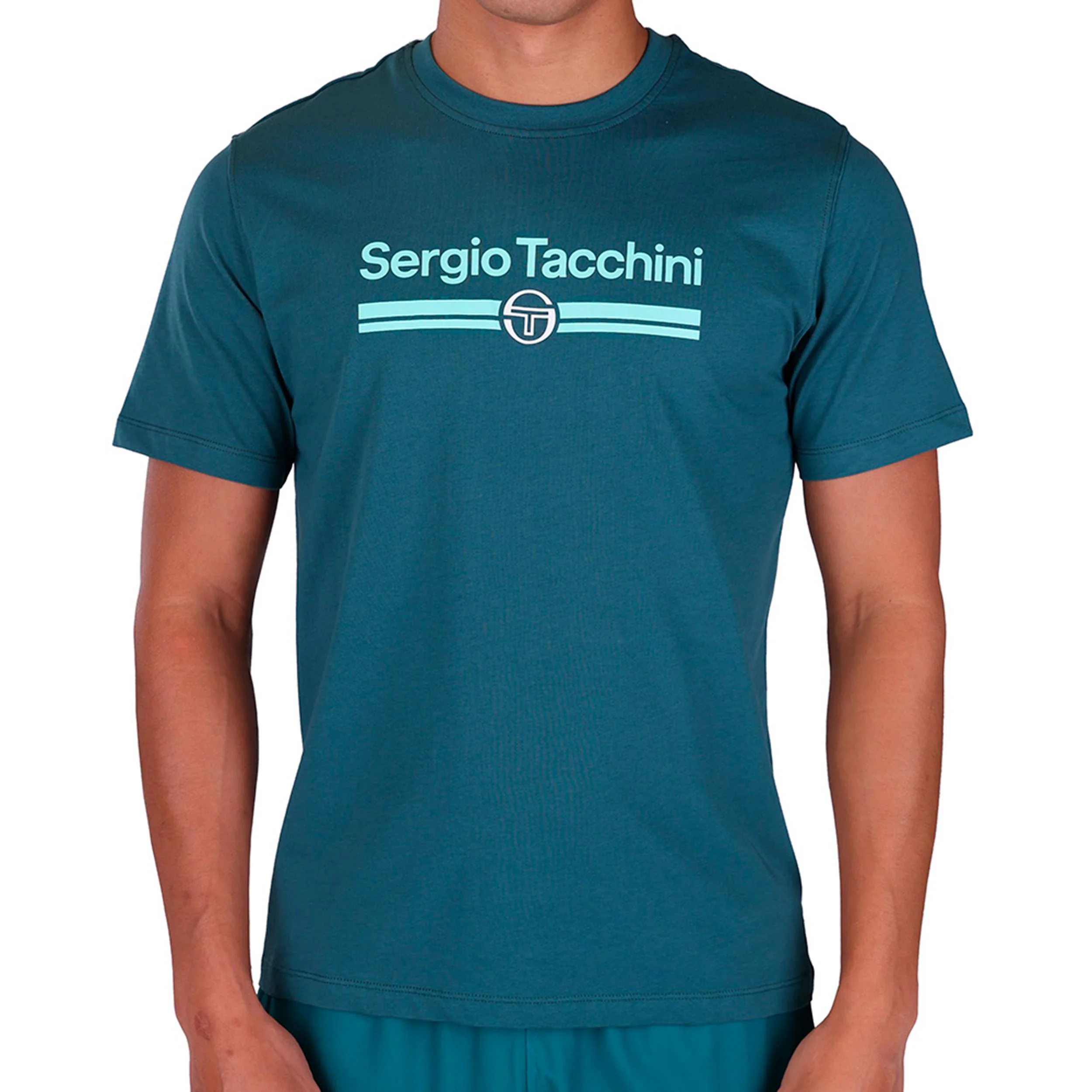 Marchio Co T-shirt Herrar - mörkgrön, vit