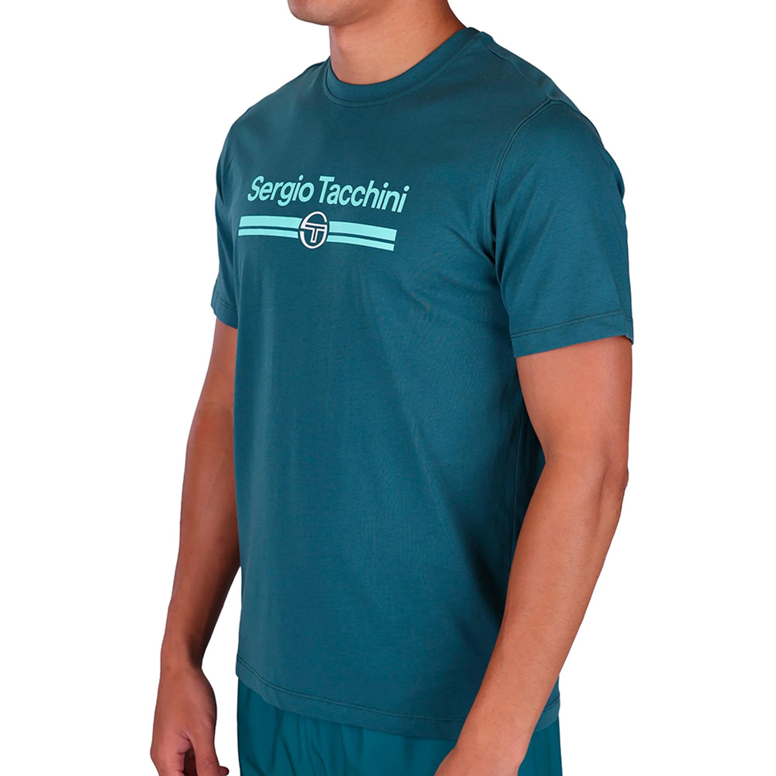 Marchio Co T-shirt Herrar - mörkgrön, vit - Image 2