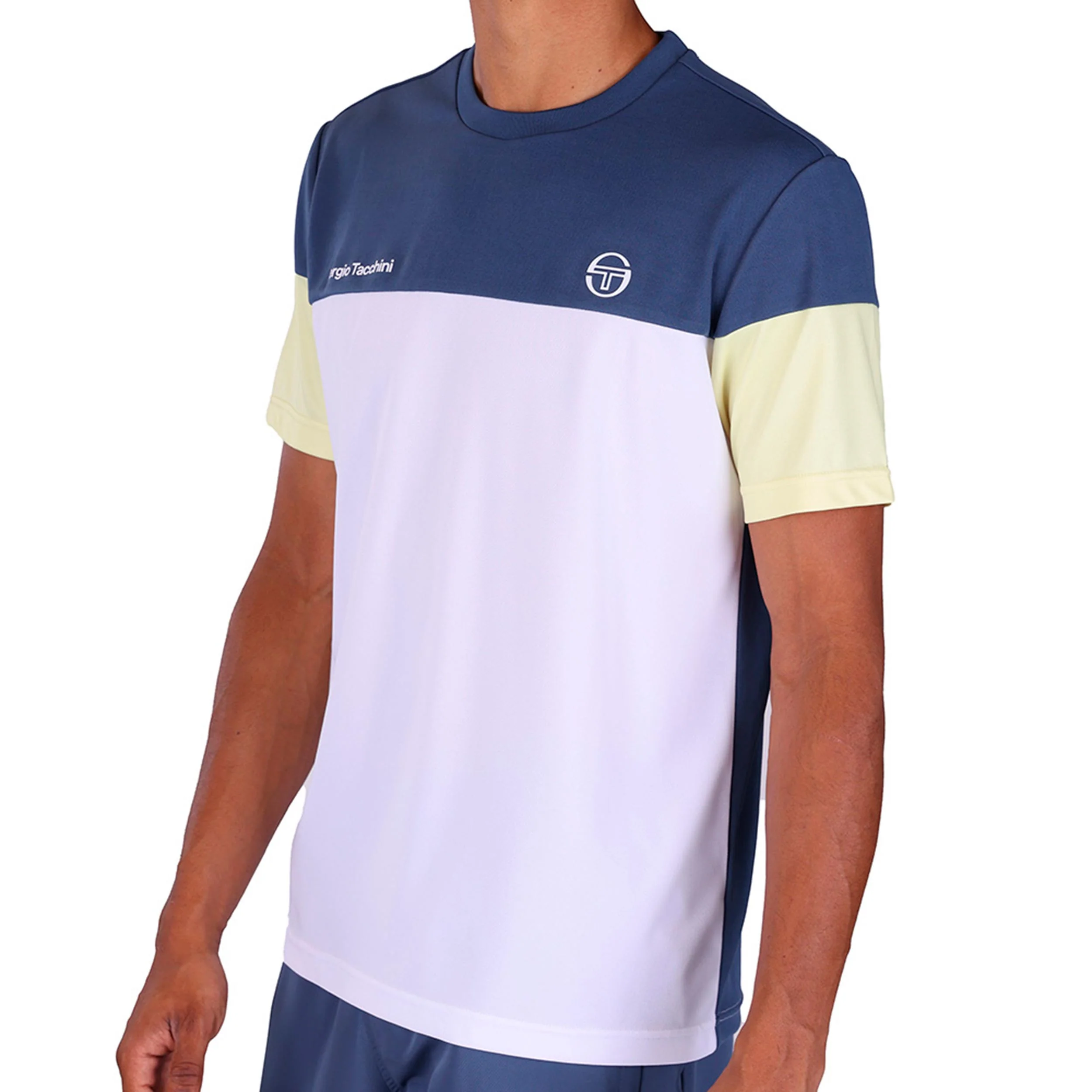 Prave T-shirt Herrar - blågrå, vit - Image 3