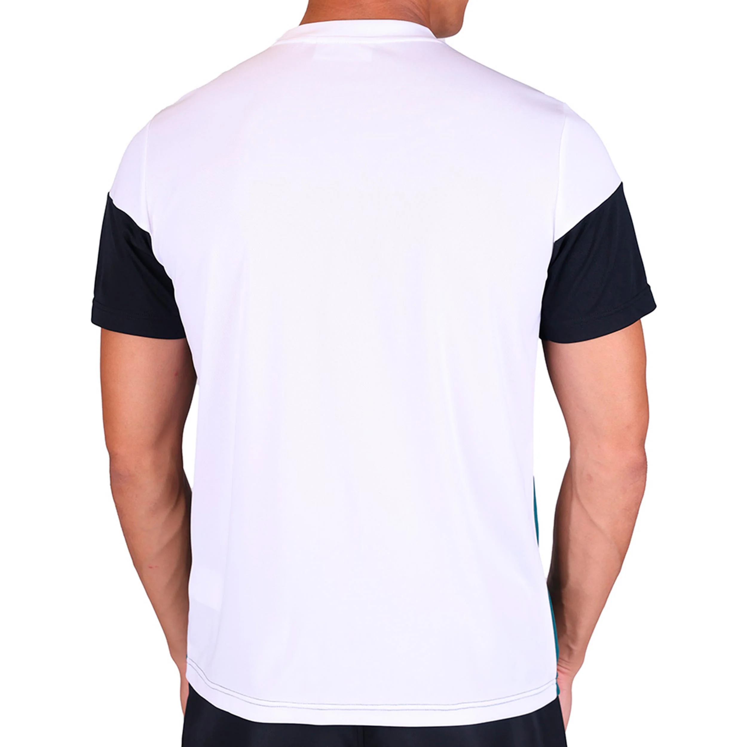 Prave T-shirt Herrar - vit, petrol - Image 2