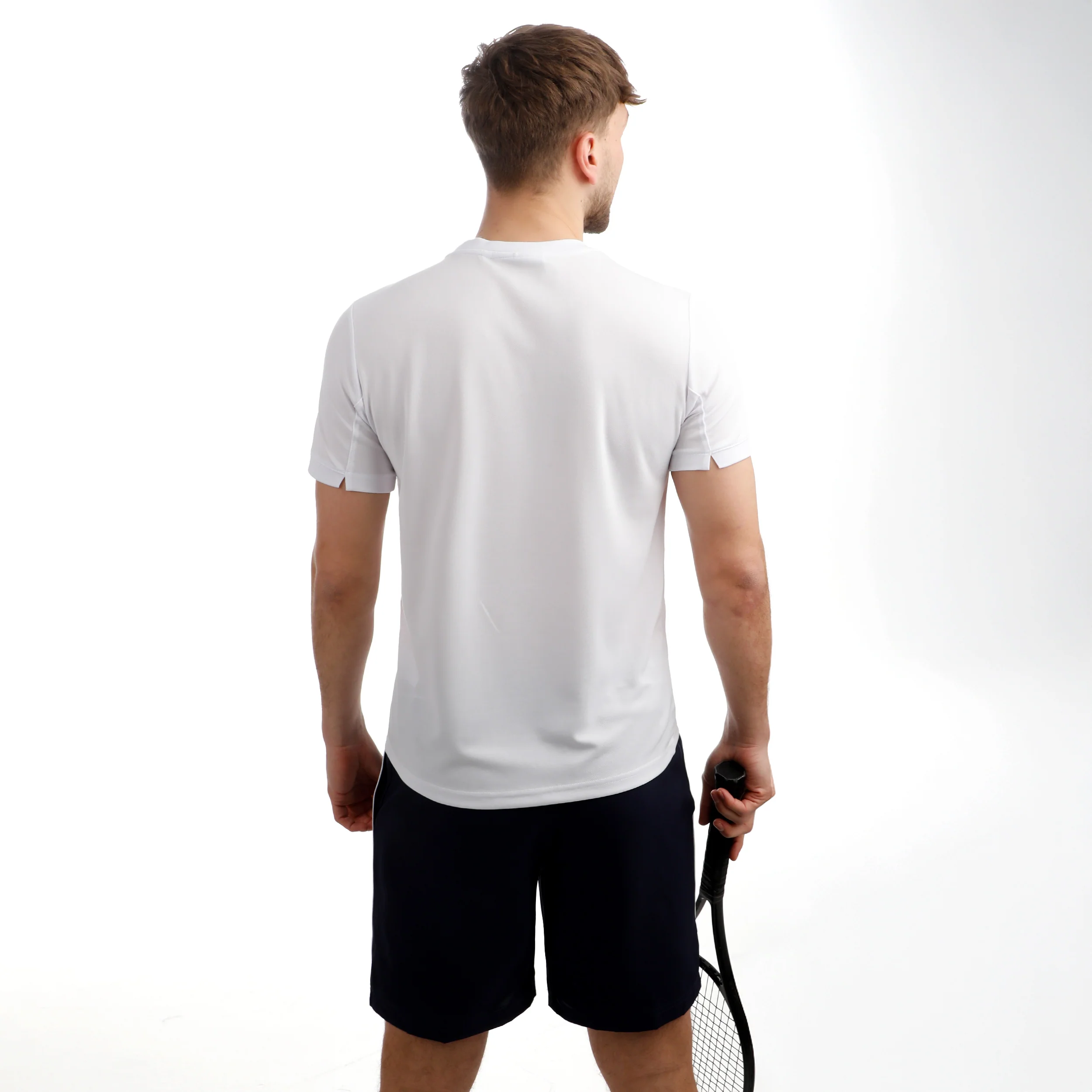 Riflesso PL T-shirt Herrar - vit, mörkblå - Image 6