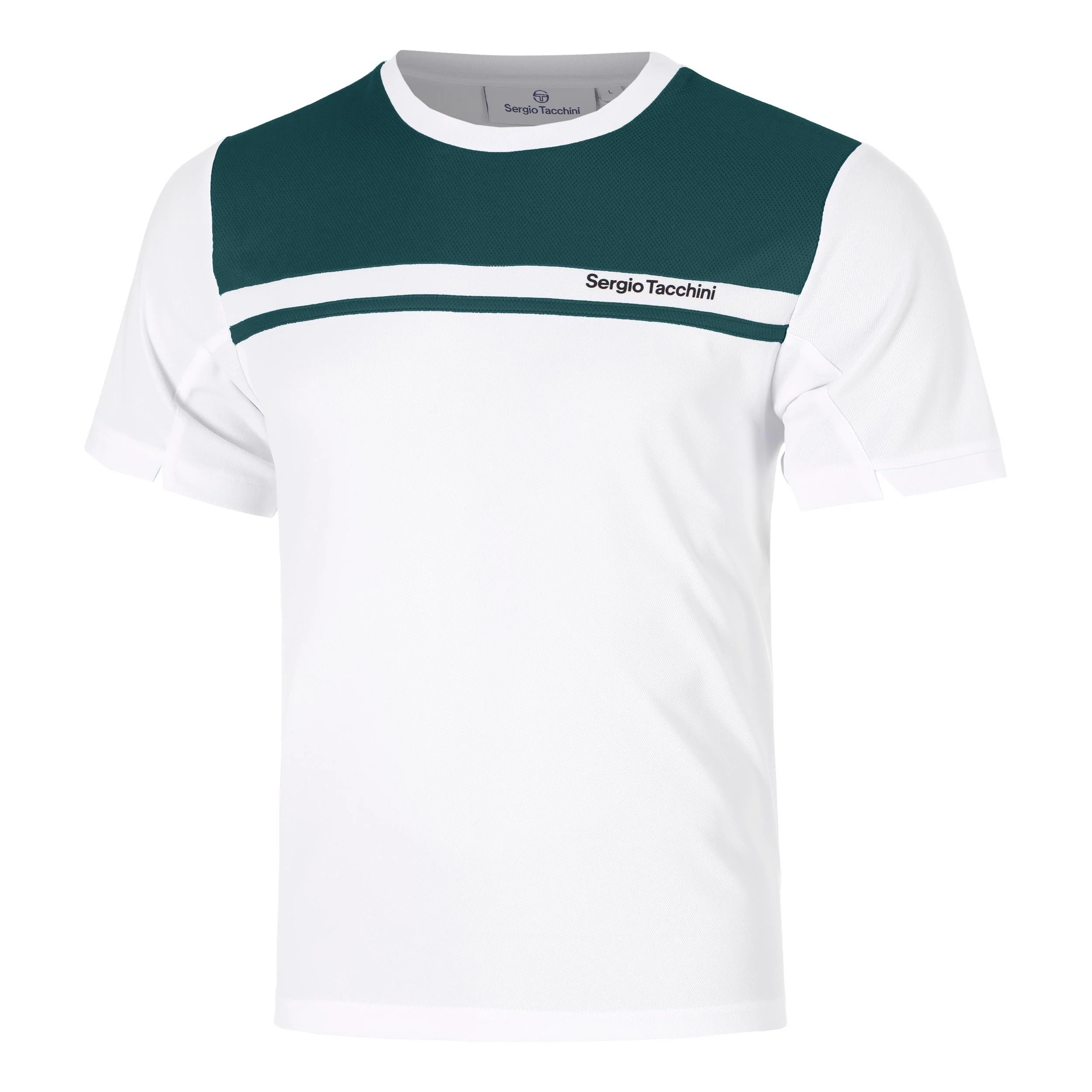 Riflesso PL T-shirt Herrar - vit, petrol