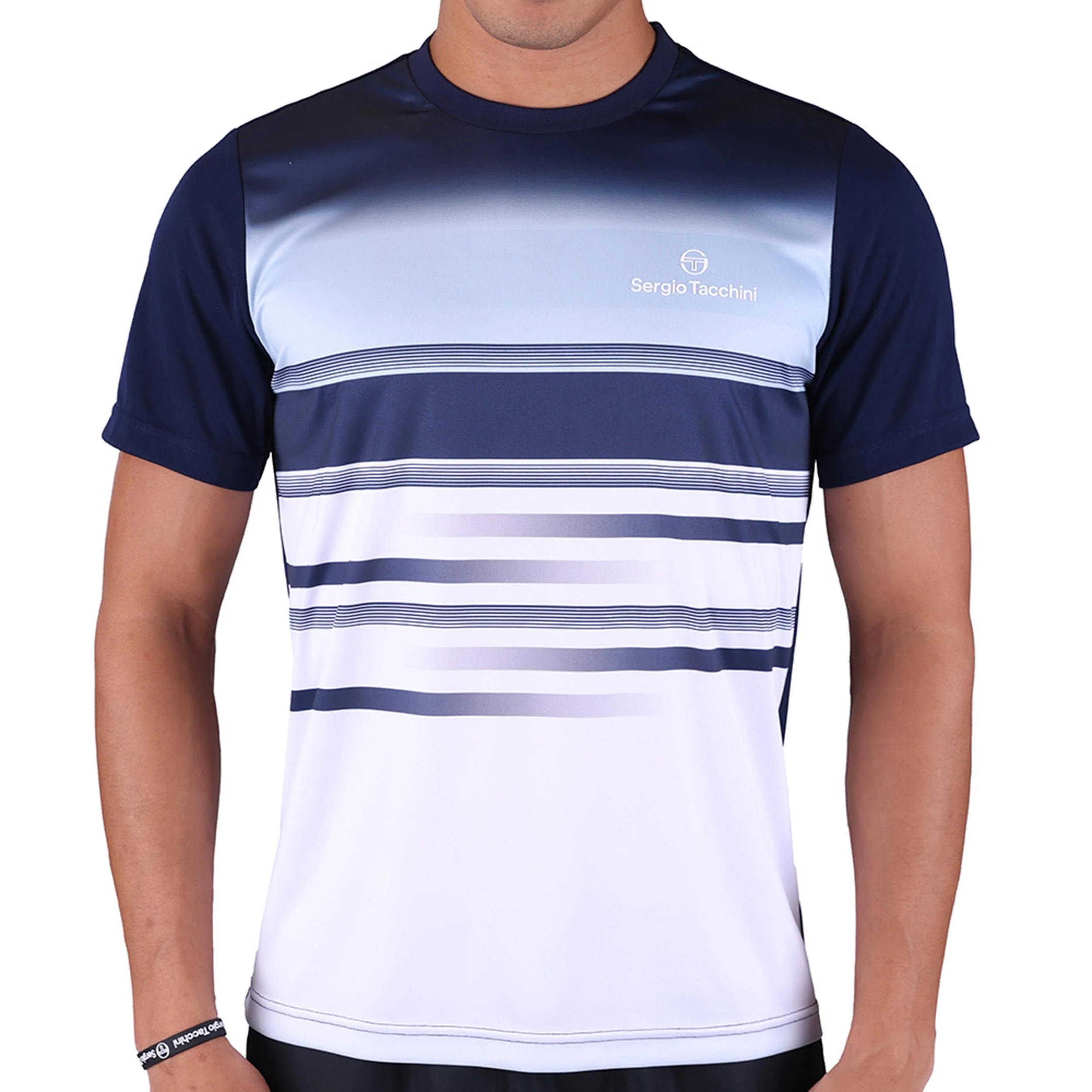 Segnali PL T-shirt Herrar - mörkblå, vit