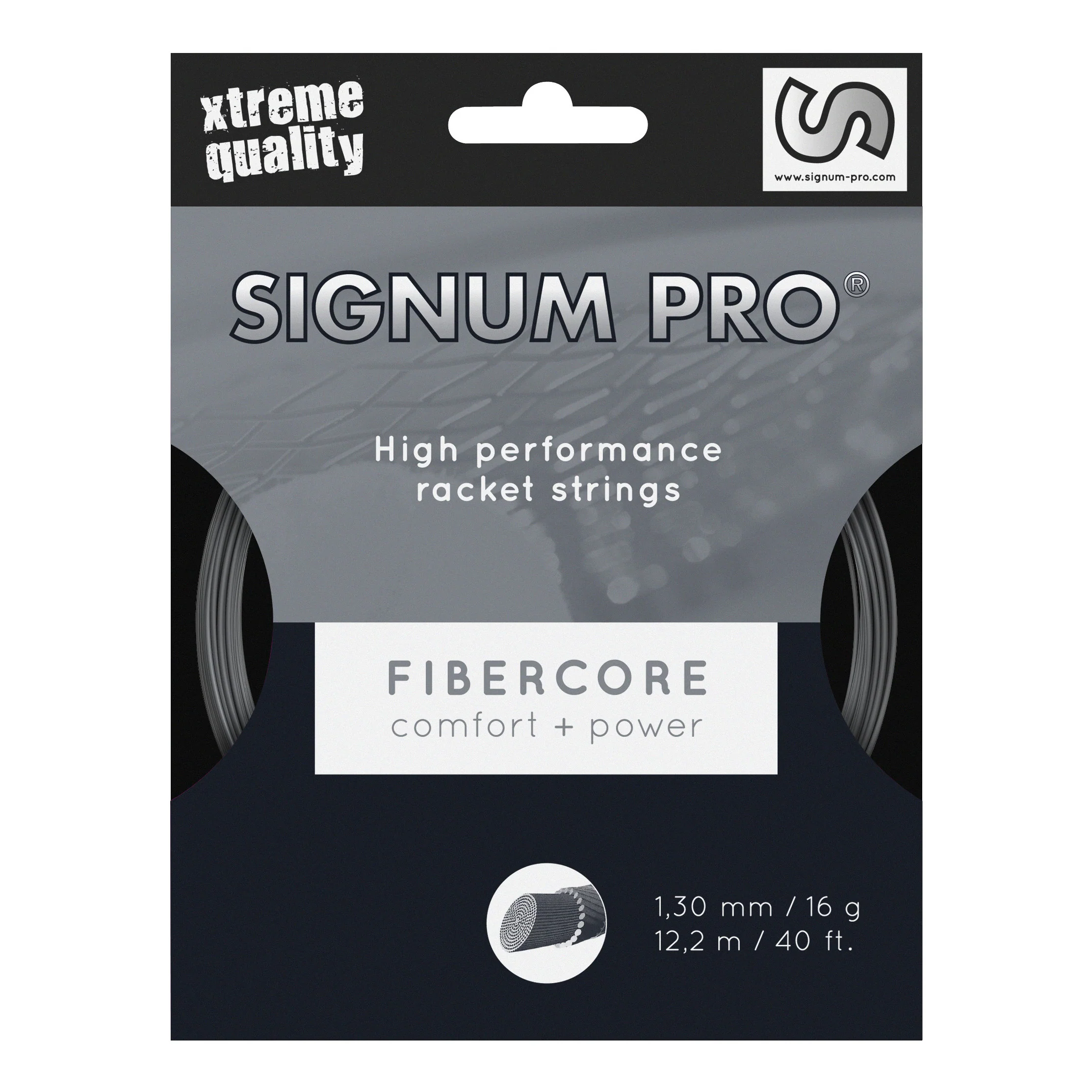 Fibrecore Strängset 12m-Silver
