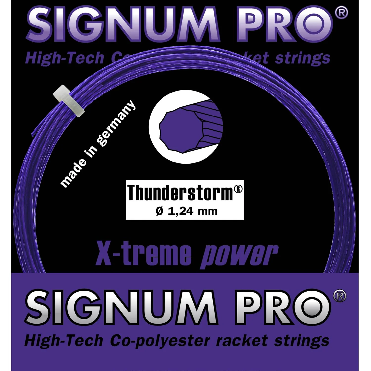 Thunderstorm Violett Strängset 12,2m-Lila