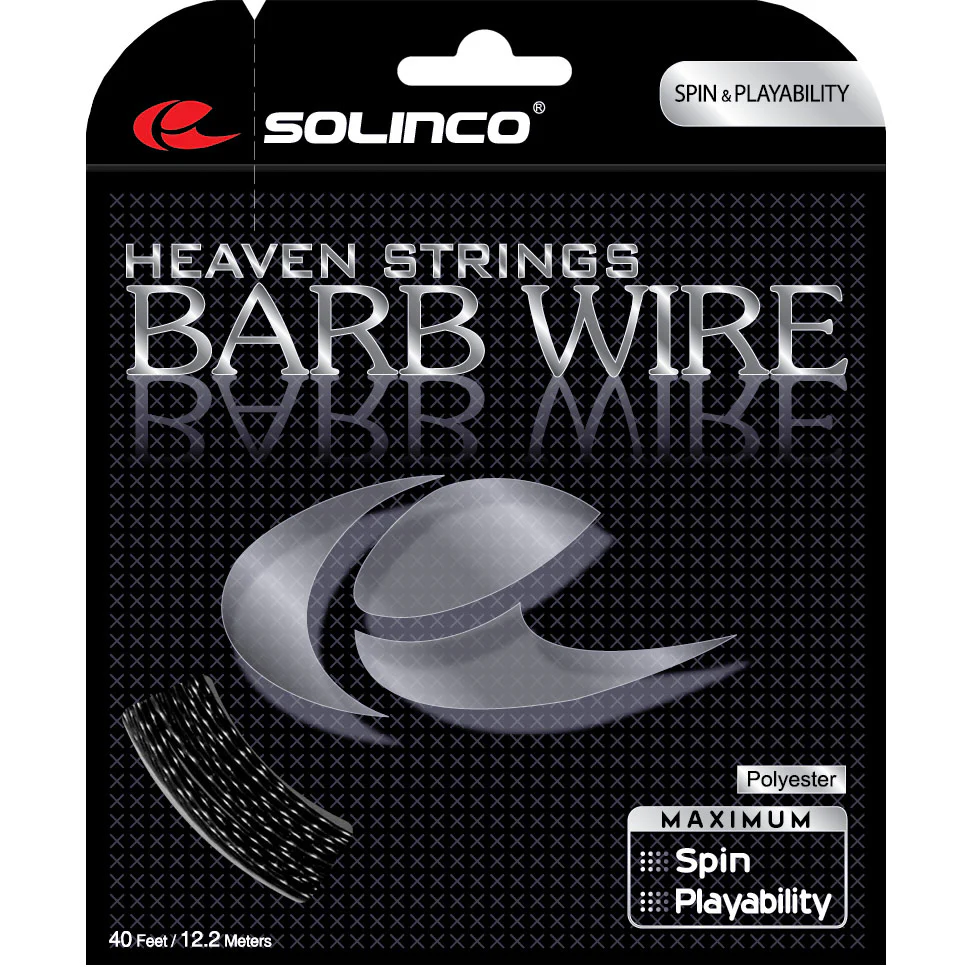 Barb Wire Strängset 12,2m-Svart