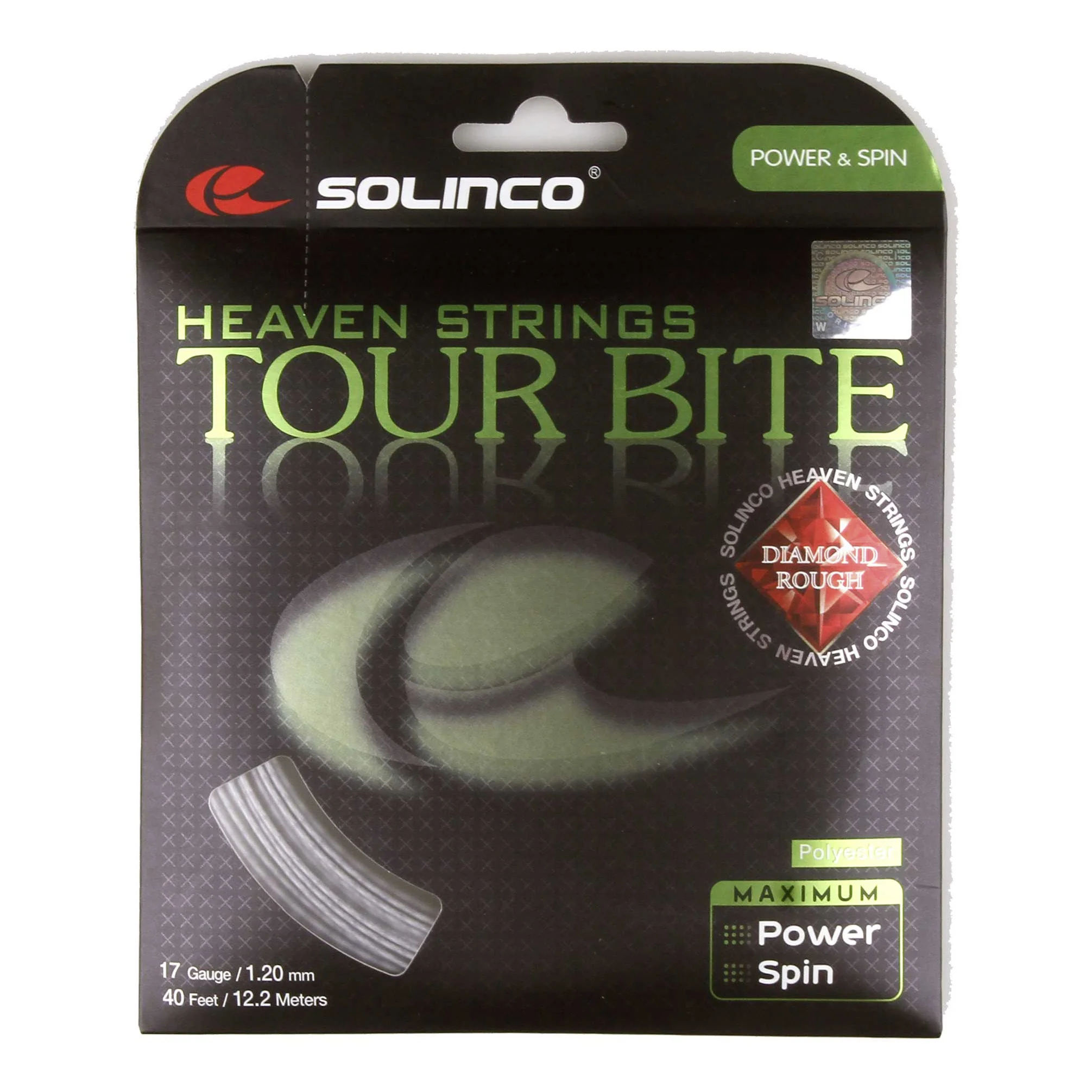 Tour Bite Diamond Rough Strängset 12,2m-Silver