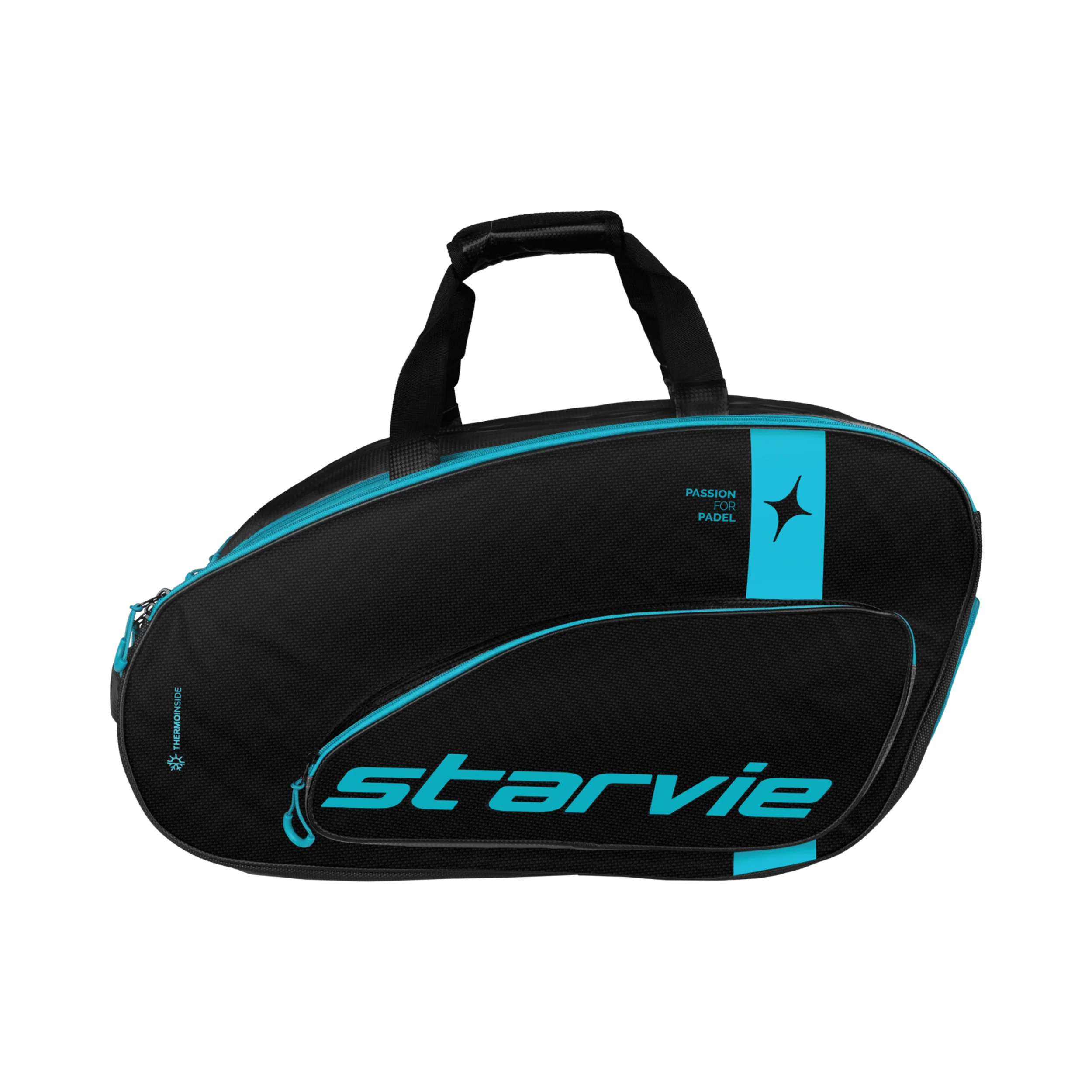 Premium Racing Drax Padelracketväska-Svart,Turkos - Image 2