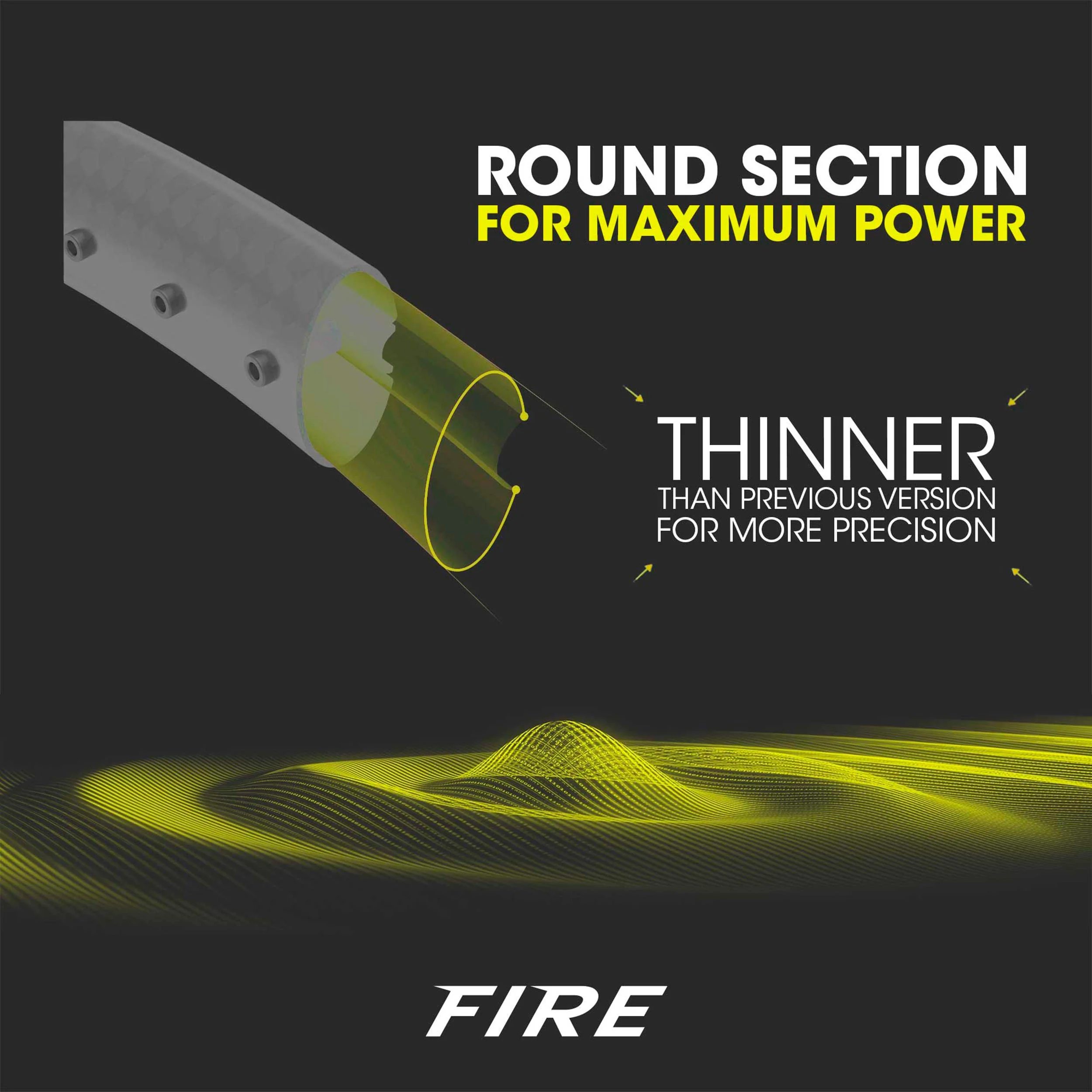 Fire 305S Tour racket Testracketar - Image 7