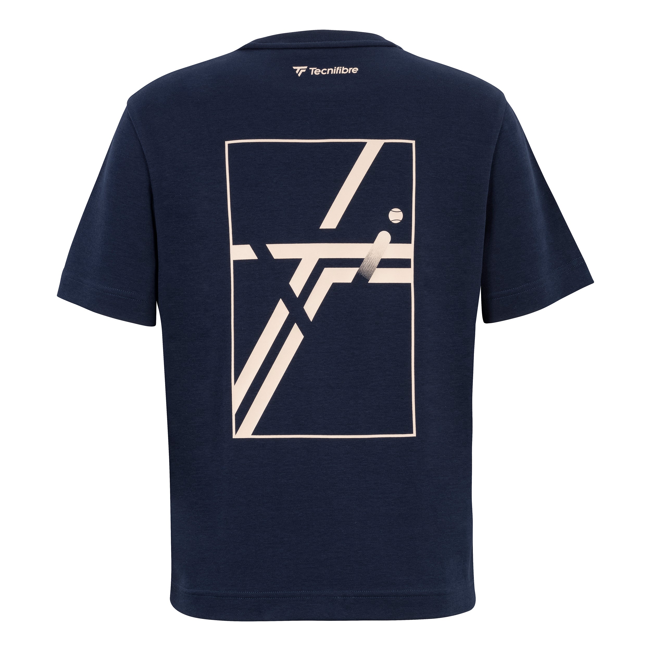 Graphic T-shirt Damer-mörkblå - Image 2