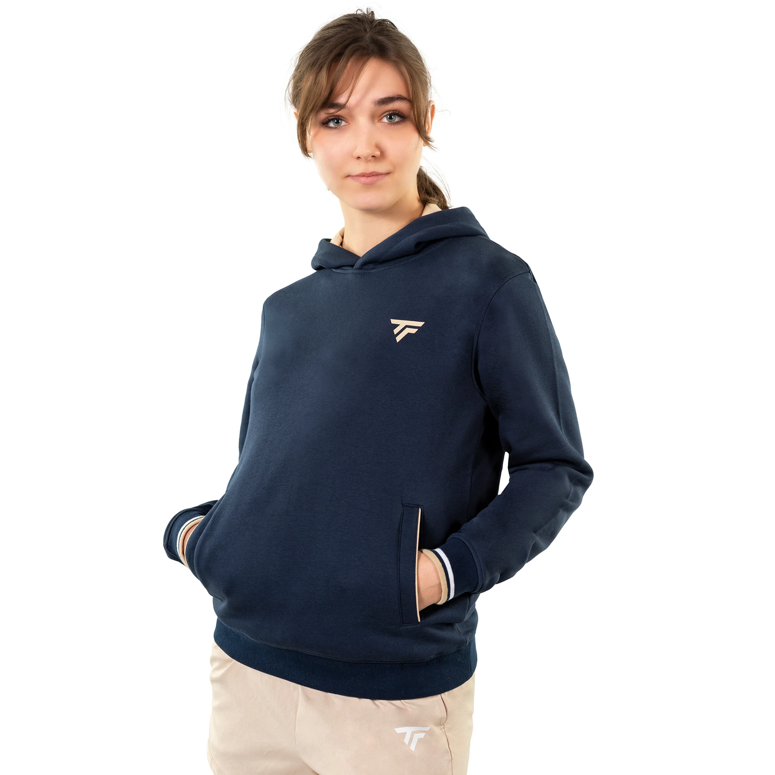 Huvtröja Unisex-mörkblå - Image 6