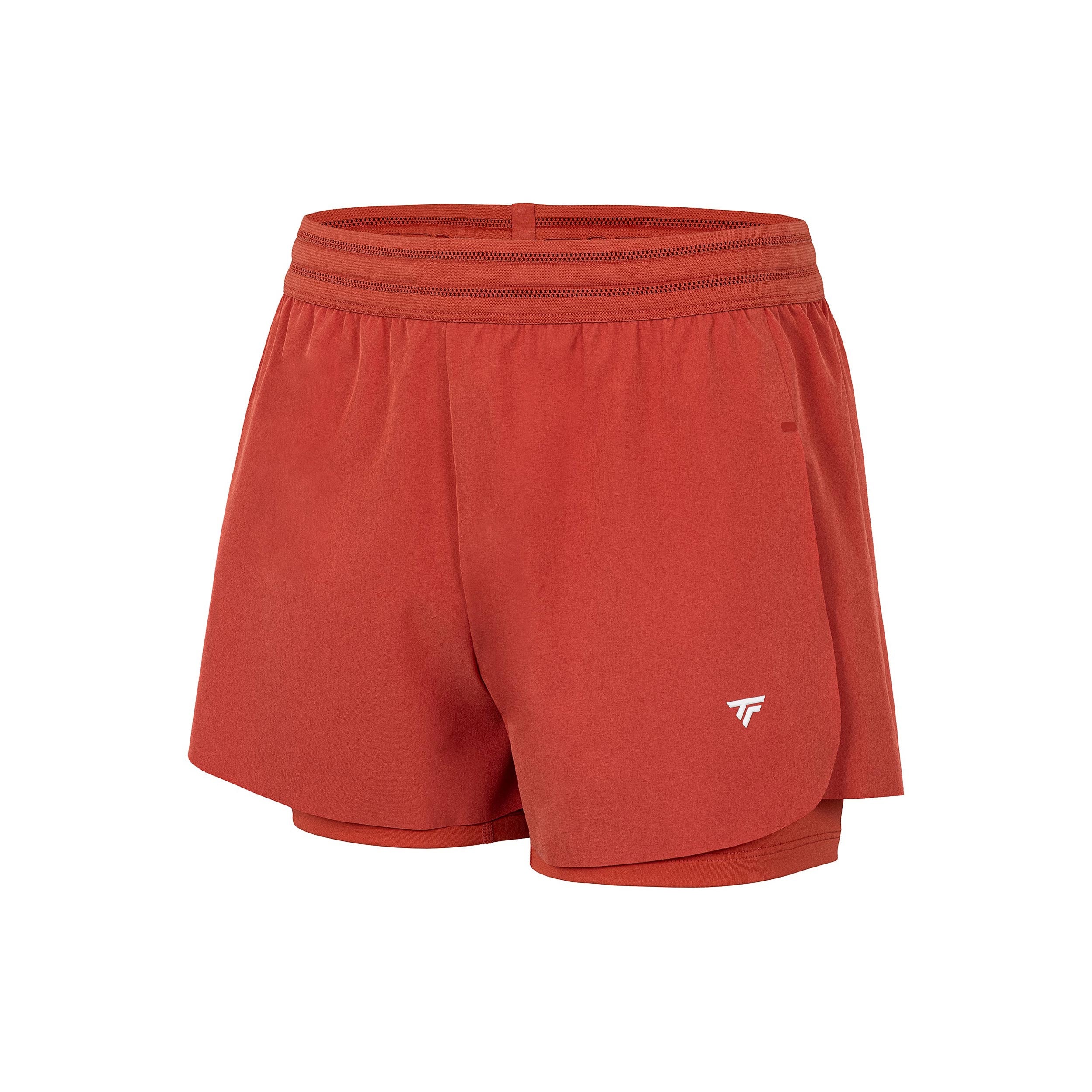 Team Stretch Shorts Damer - rost
