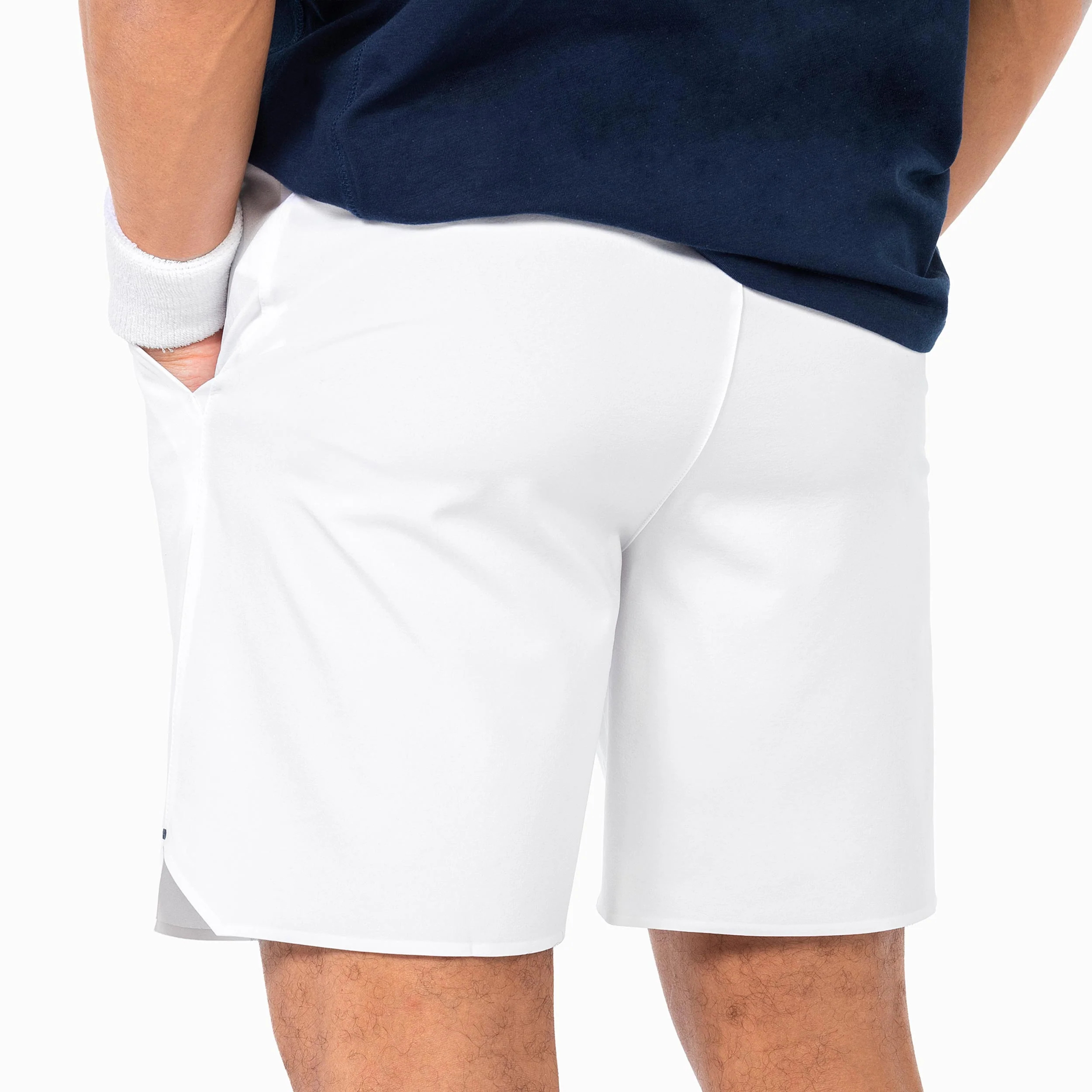 Team Stretch Shorts Herrar - vit - Image 5