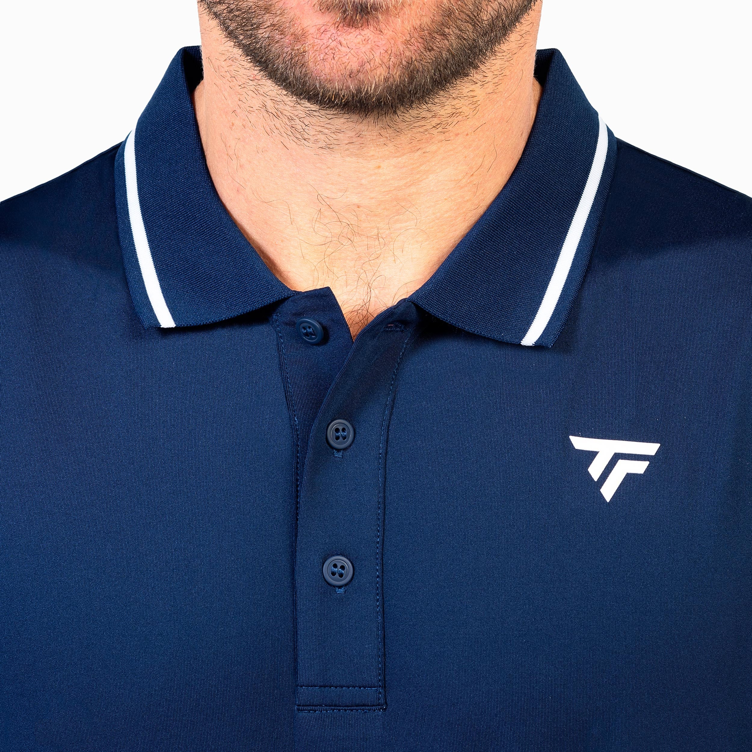 Team Tech Polo Herrar - mörkblå - Image 4