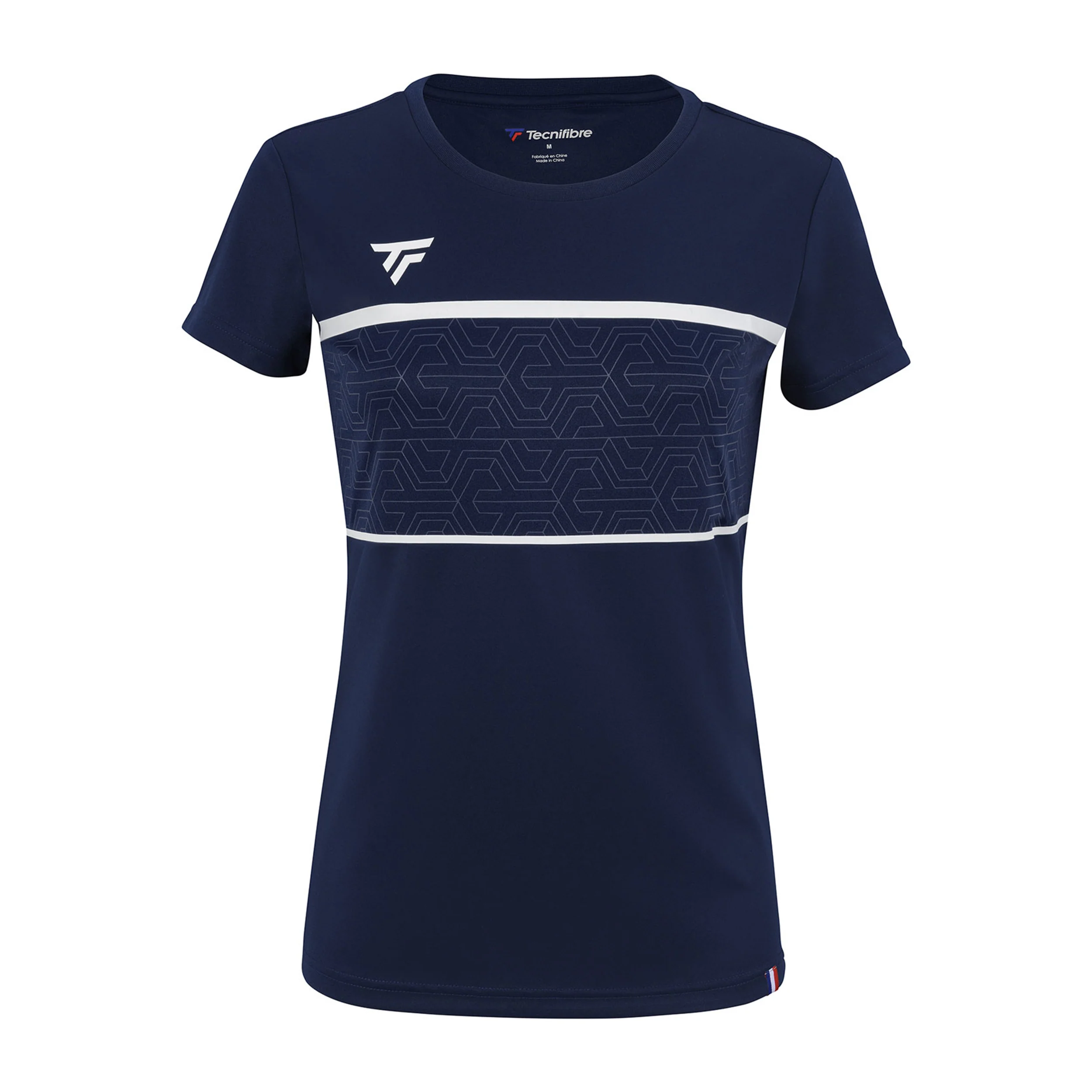 Team Tech T-shirt Damer-Mörkblå