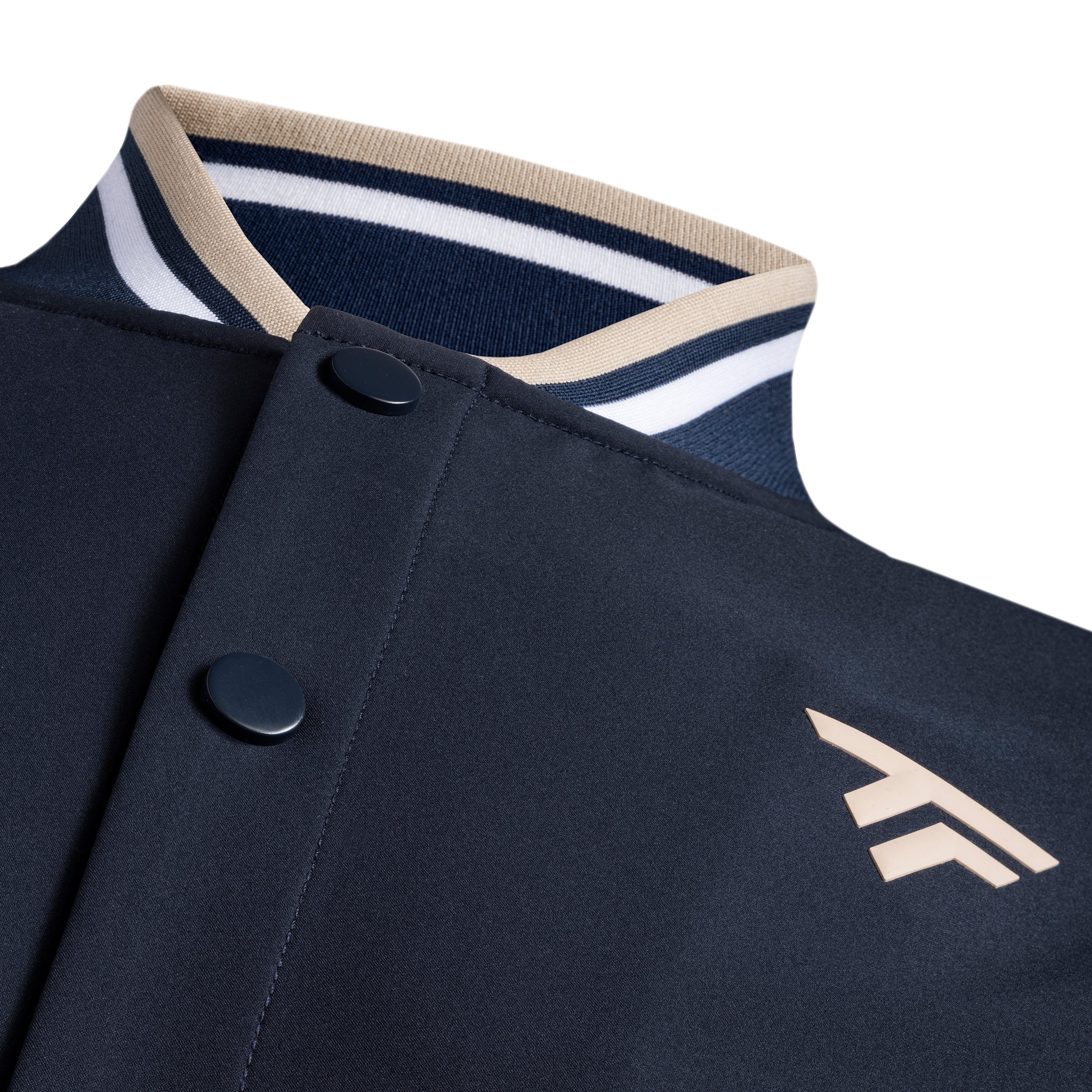 Tech Bomber Träningsjacka Unisex-mörkblå - Image 3