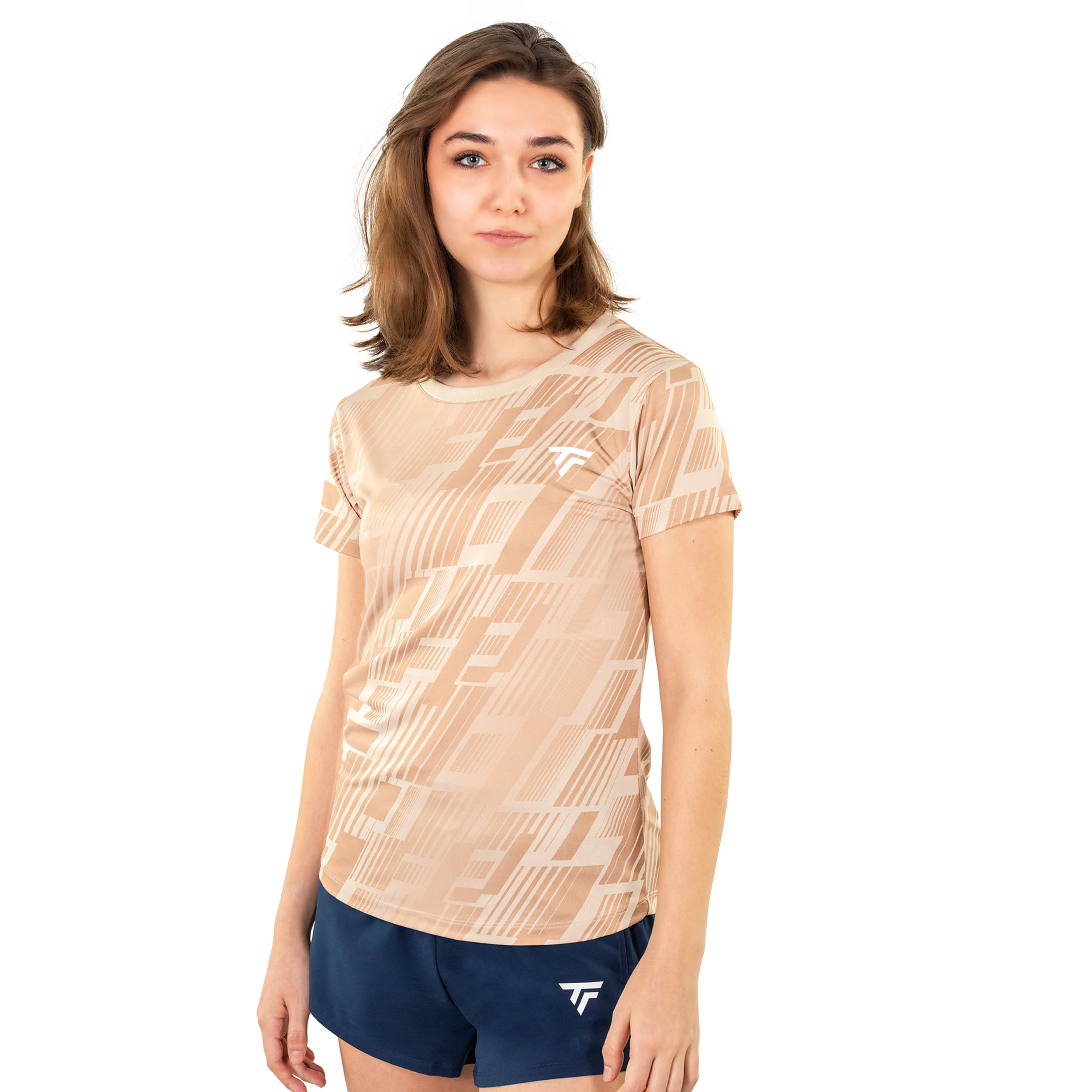 X-Loop T-shirt Damer-sand - Image 3