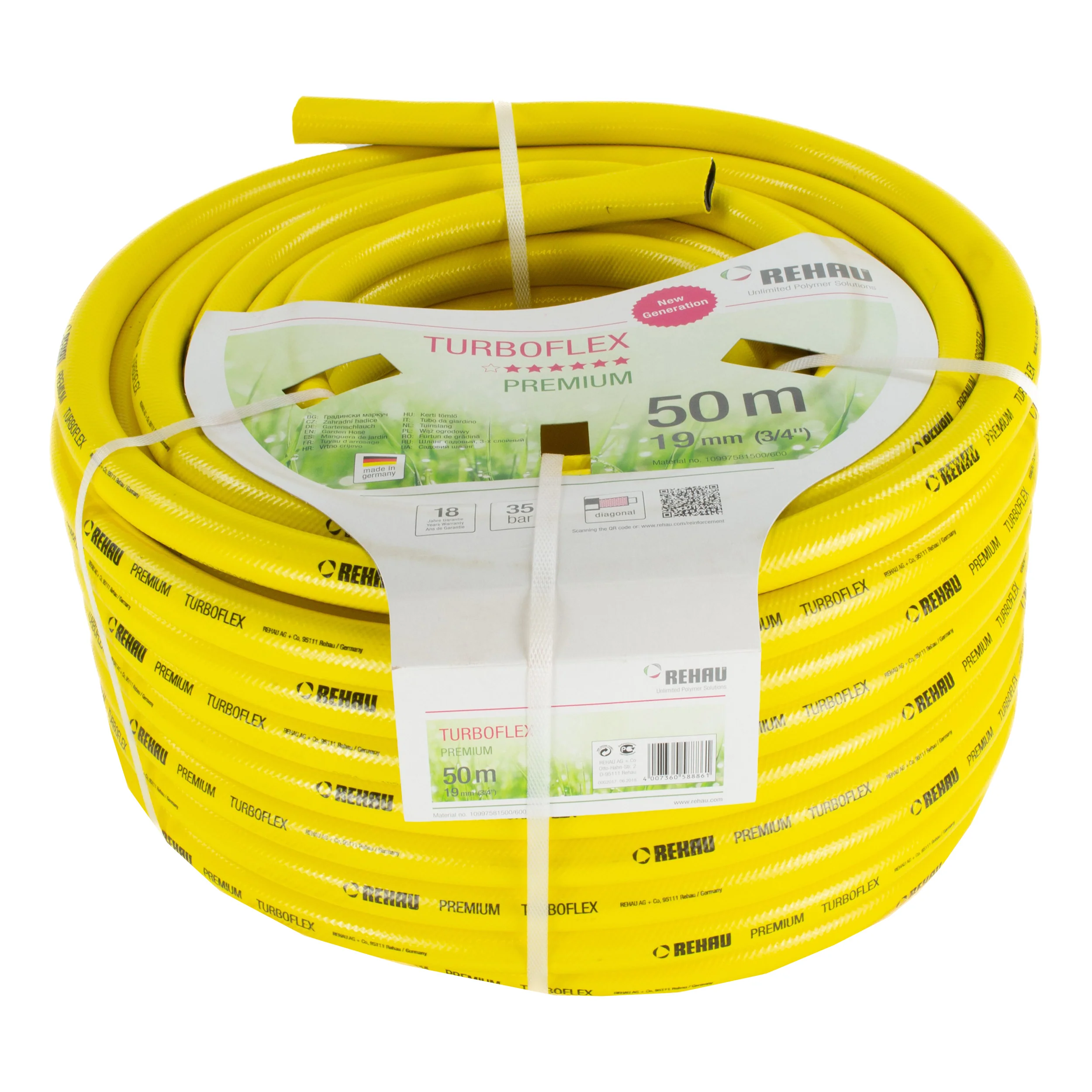 50m Vattenslang 3/4"