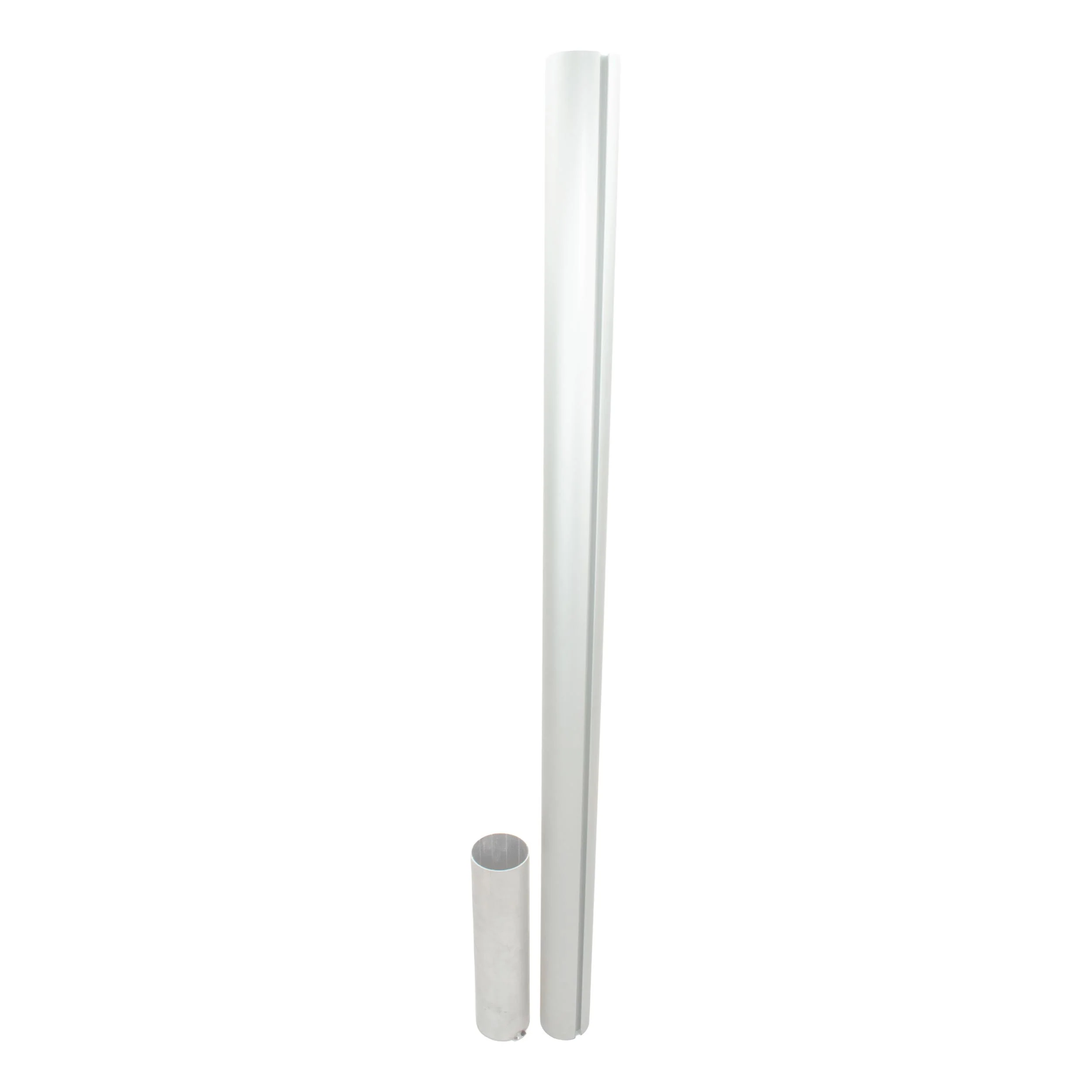 ASS Tennisnätstolpar 83mm Rund, Aluminium
