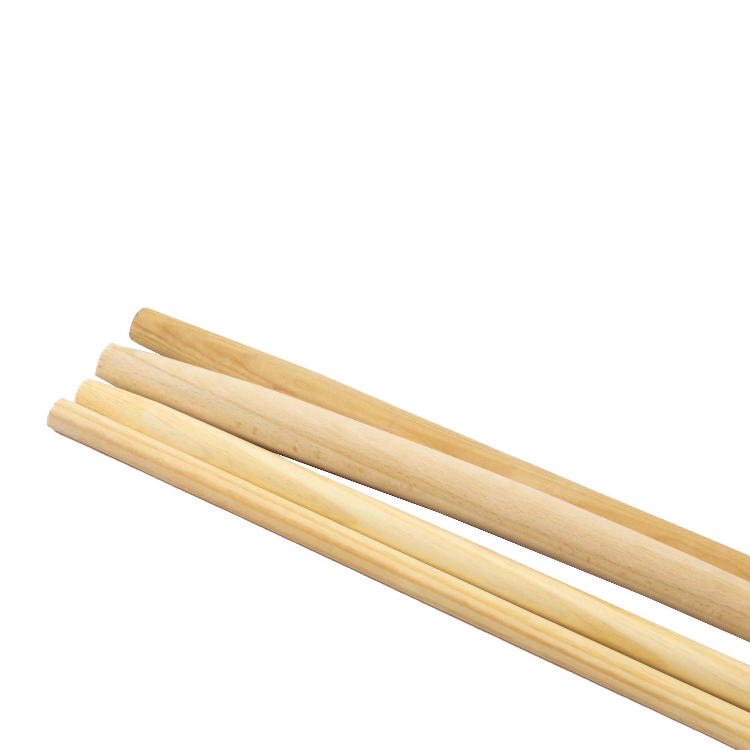 Holzstiel für aus Holz 28mm, 1,50m für Linjeborstar på hjul