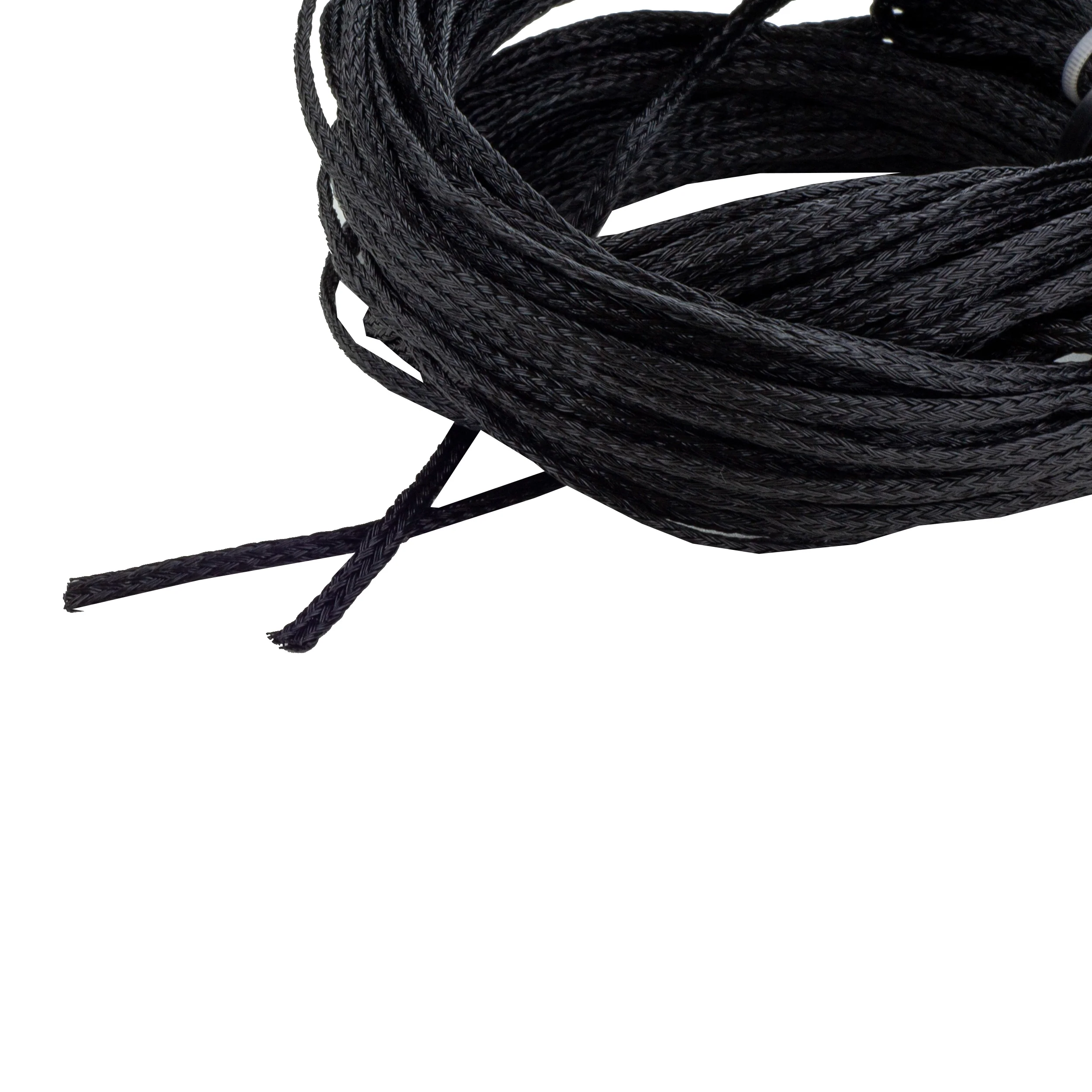 Netz-Reparaturschnur 3,0 mm, 20 m lang, schwarz Nätreparationssnöre 20m x 3mm