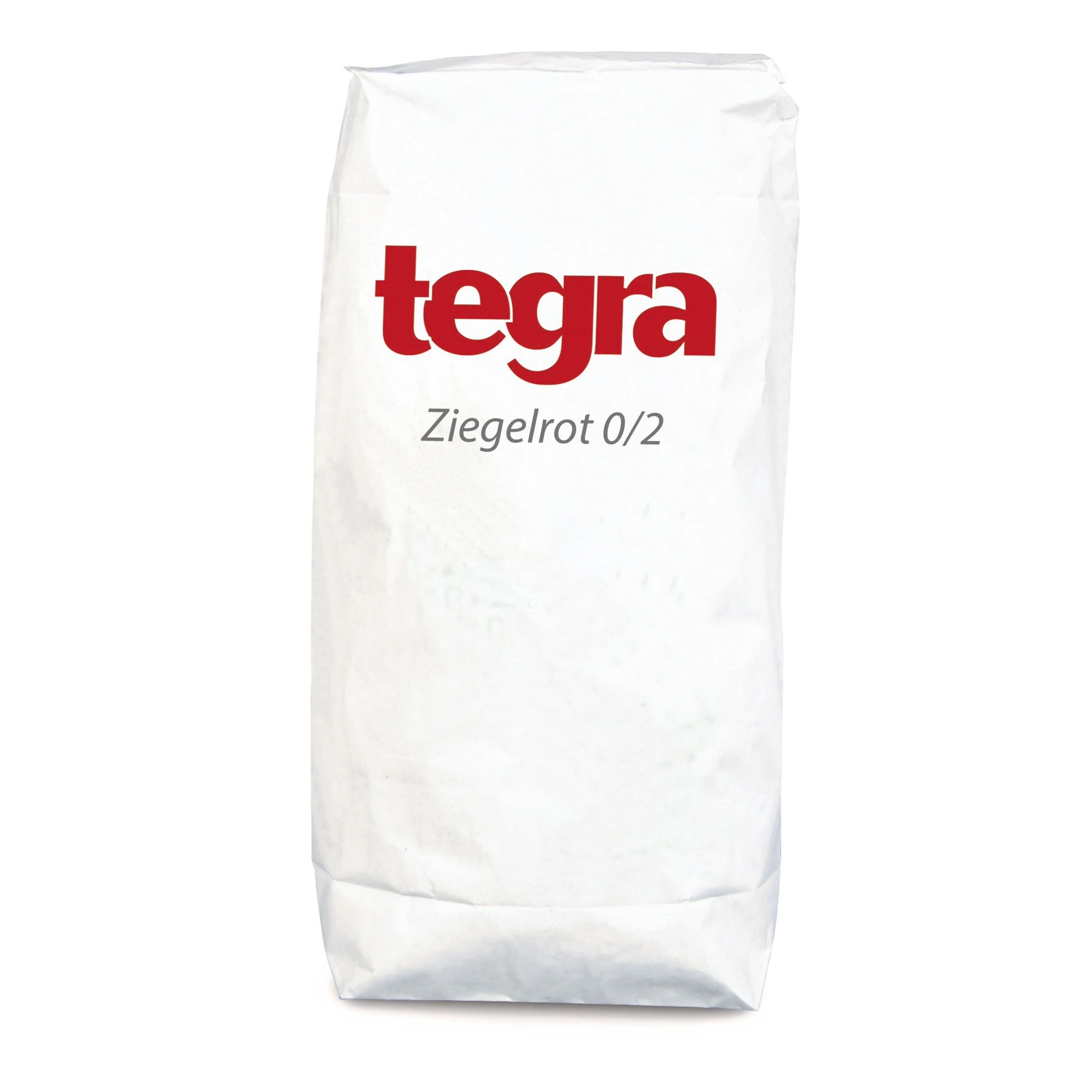 Ziegelrot 0/2mm, gesackt (25kg) Ziegelmehl