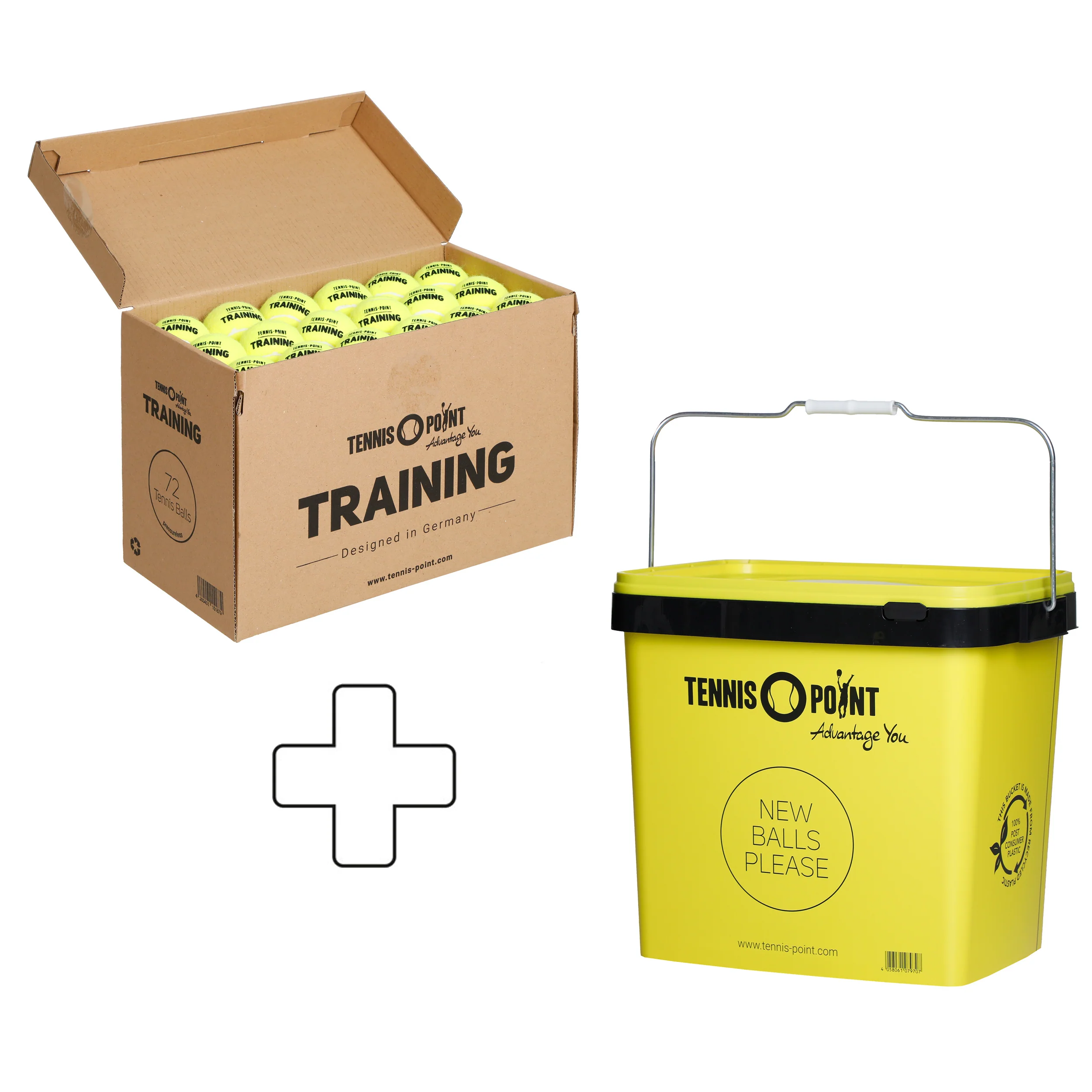 72-pack låda Training Plus bollhink