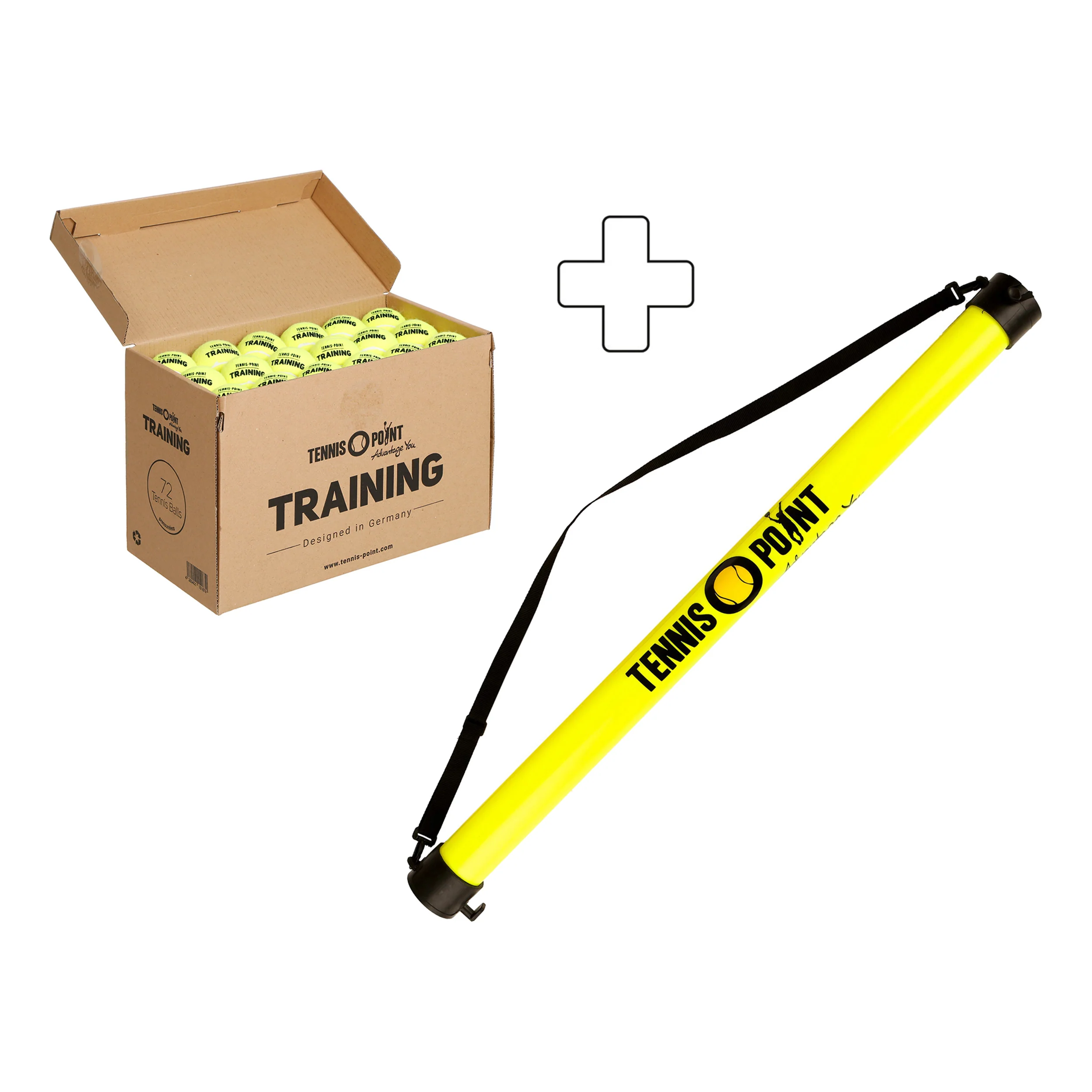 72-pack låda Training Plus bollsamlarrör