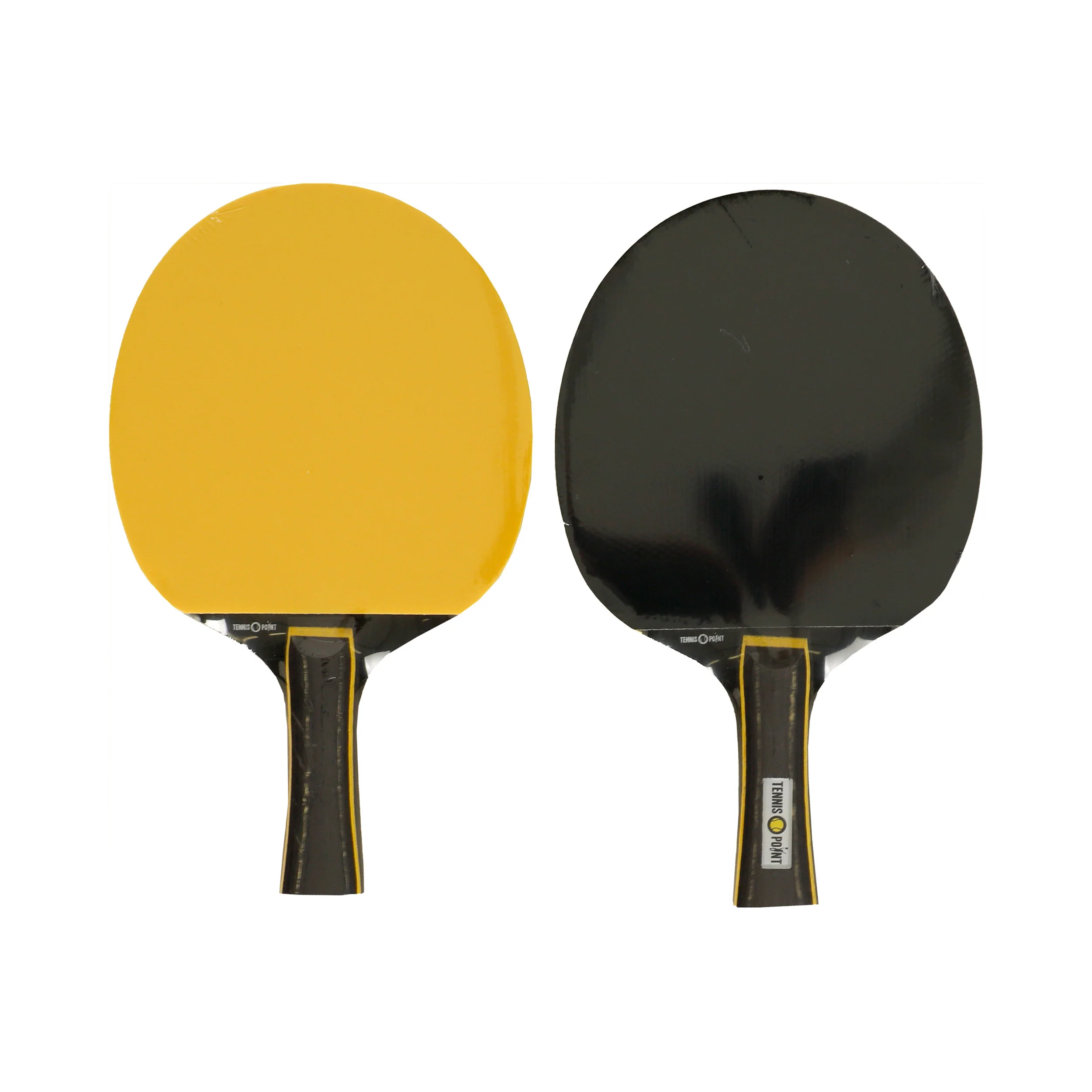 Bordtennis Set Plus Väska,Plus 3x Bälle-Svart,Gul