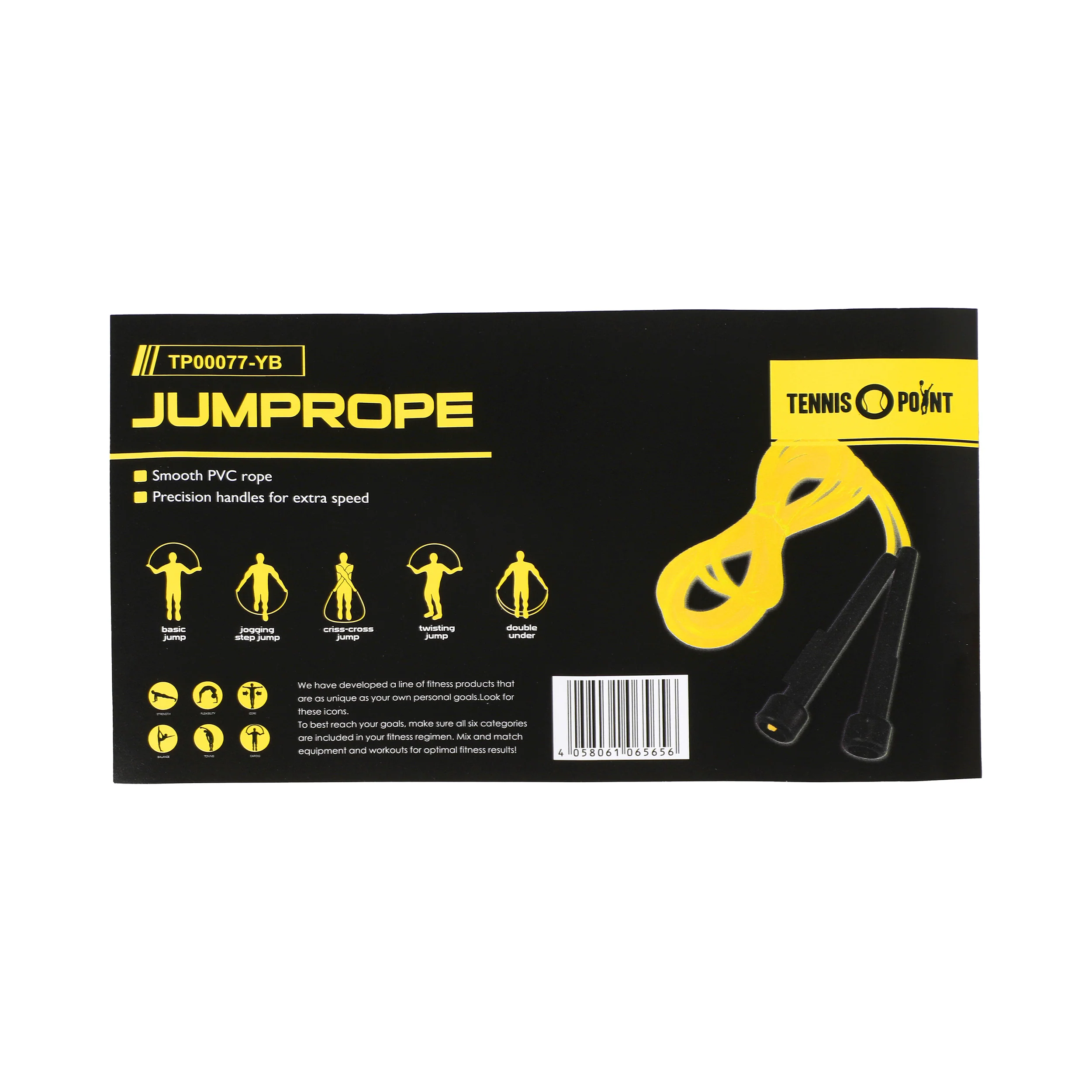 Hopprep-Gul,Svart - Image 3