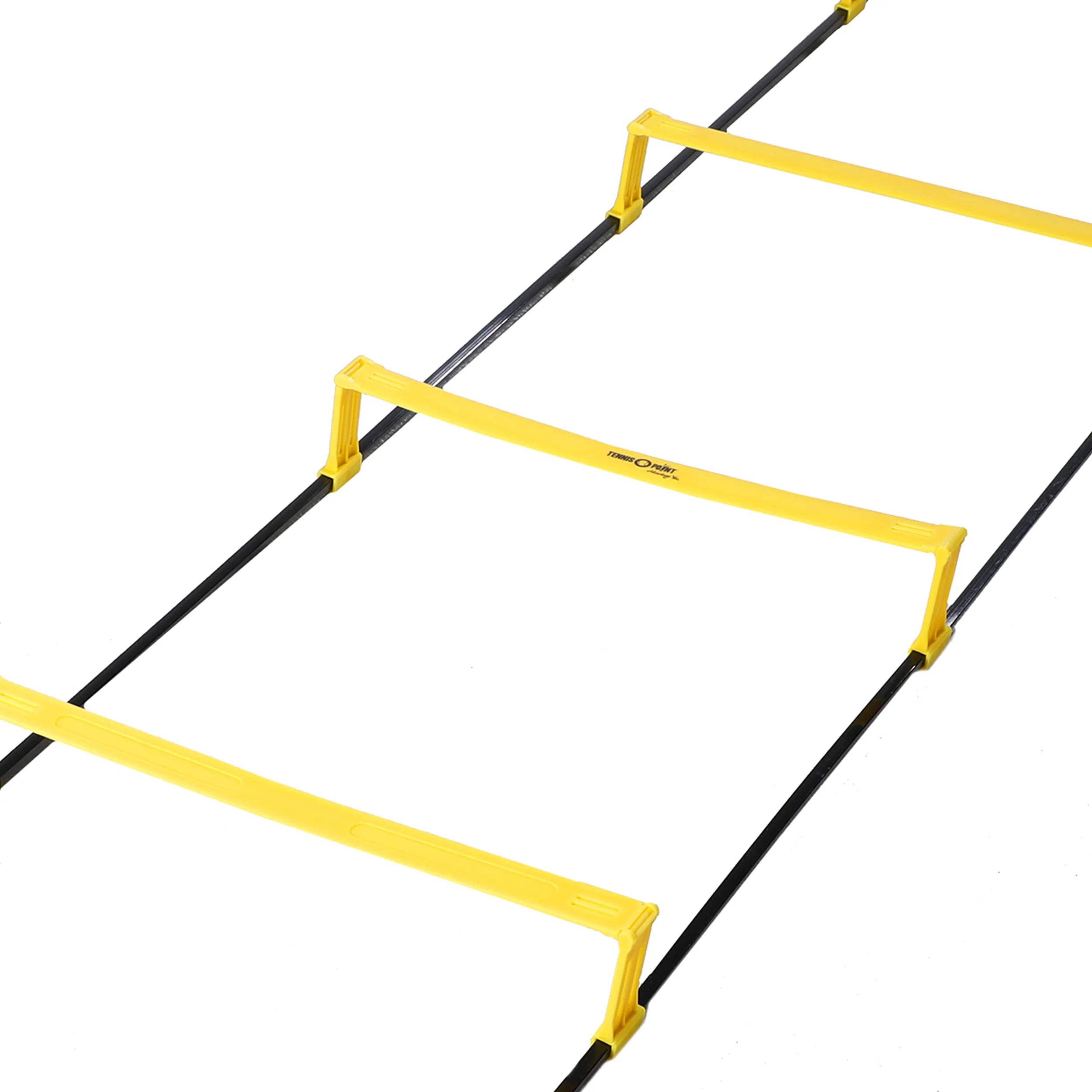 Koordinationsleiter Mit Hürde 2m-Gul,Svart - Image 2