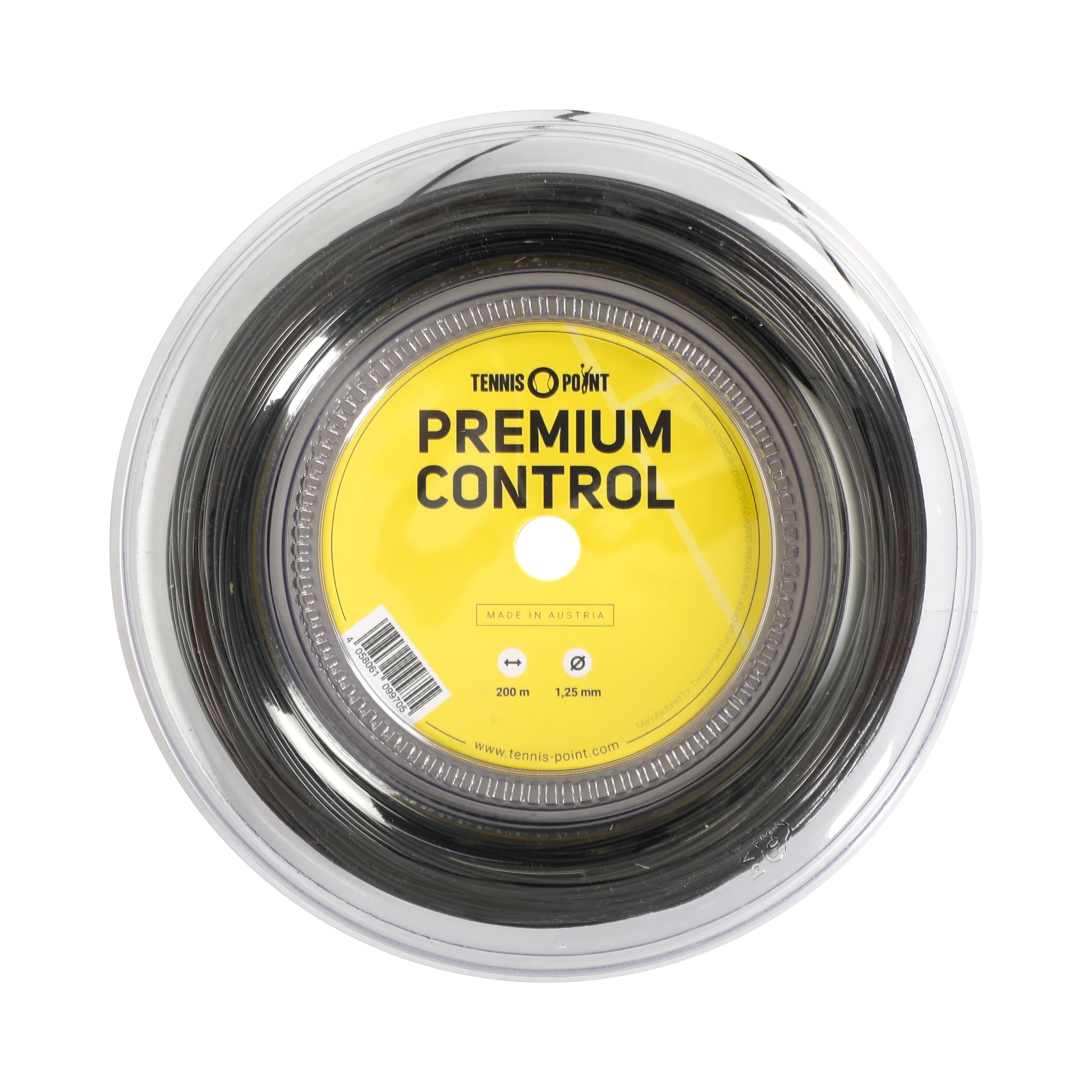 Premium Control Strängrulle 200m-Svart
