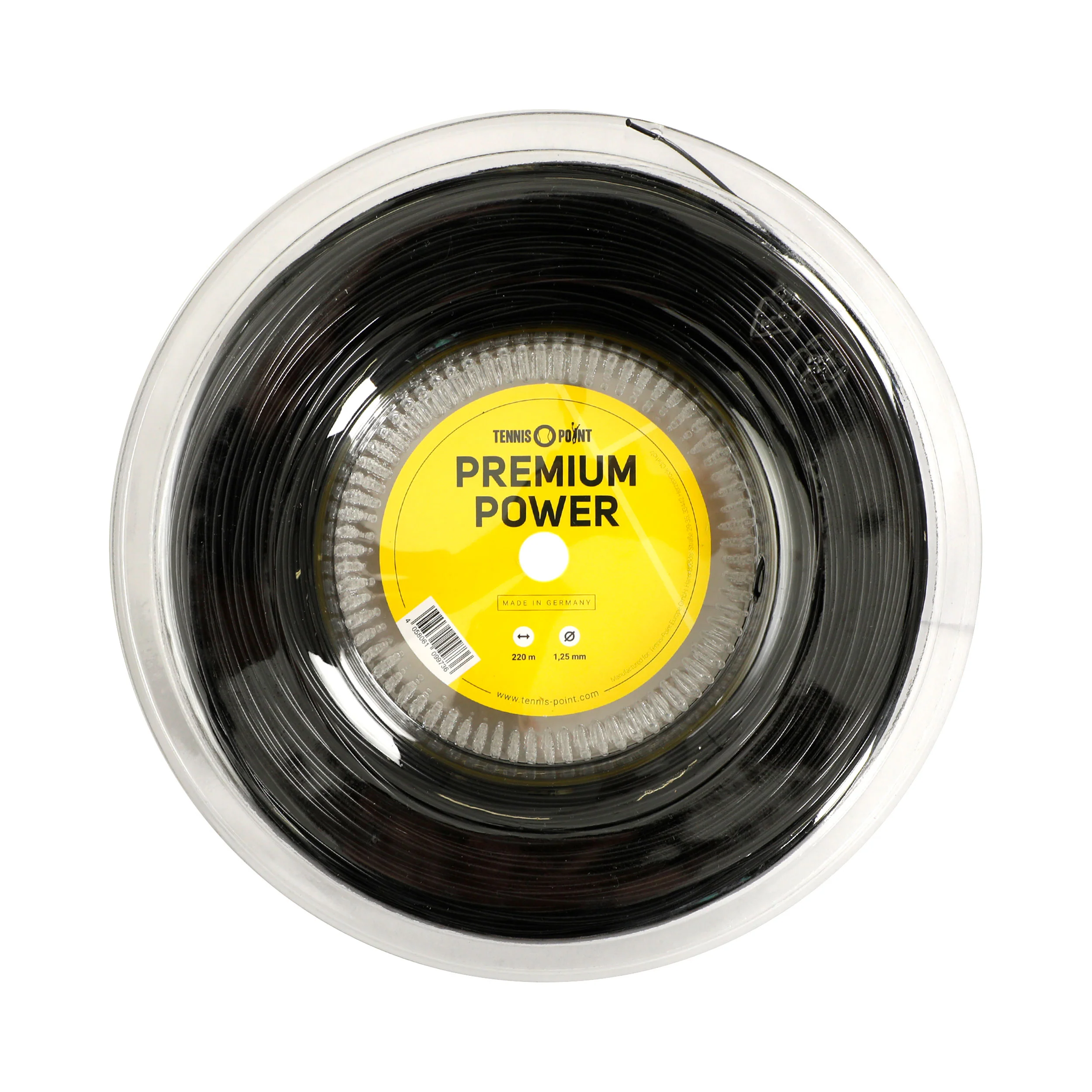 Premium Power Strängrulle 220m-Svart