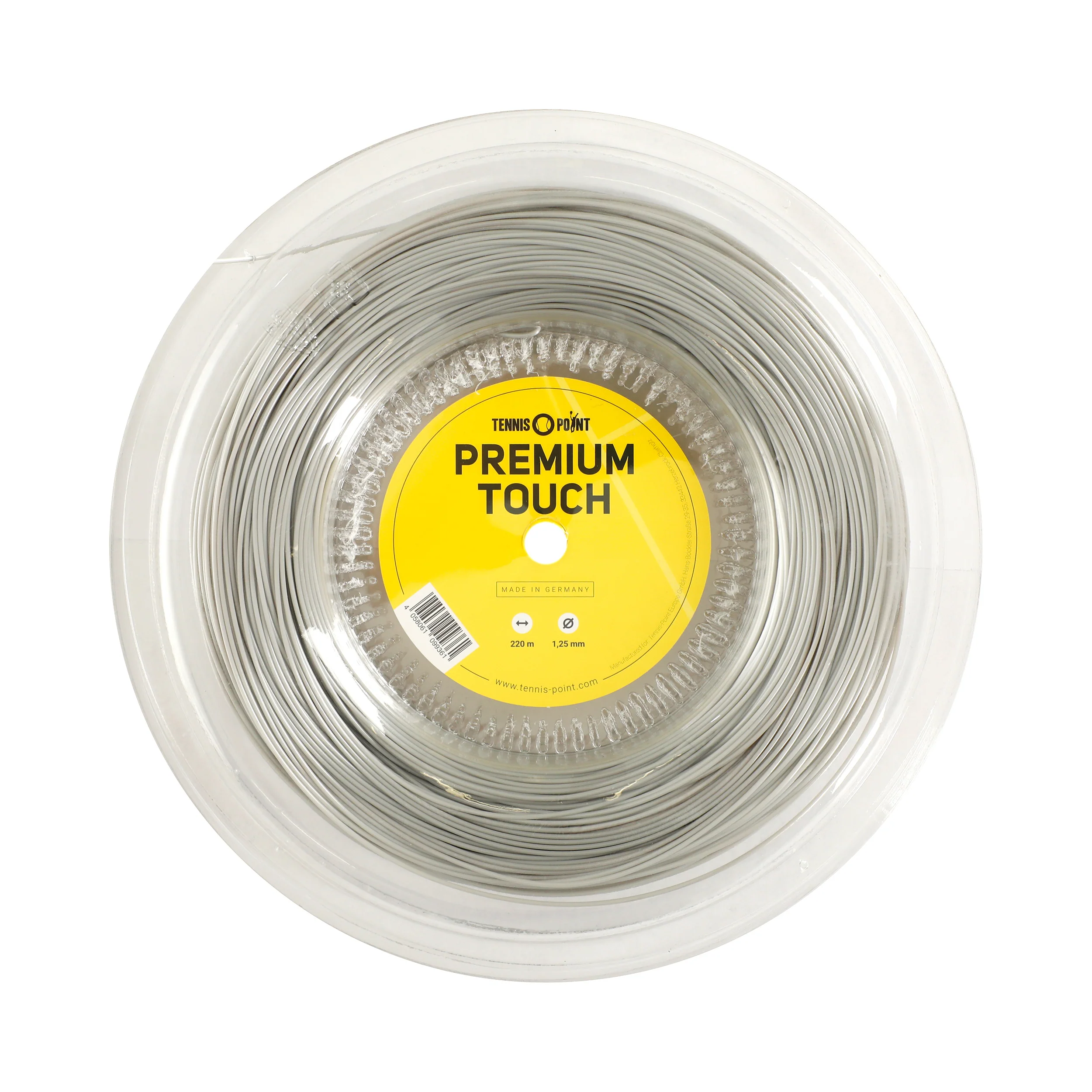 Premium Touch Strängrulle 220m-Grå