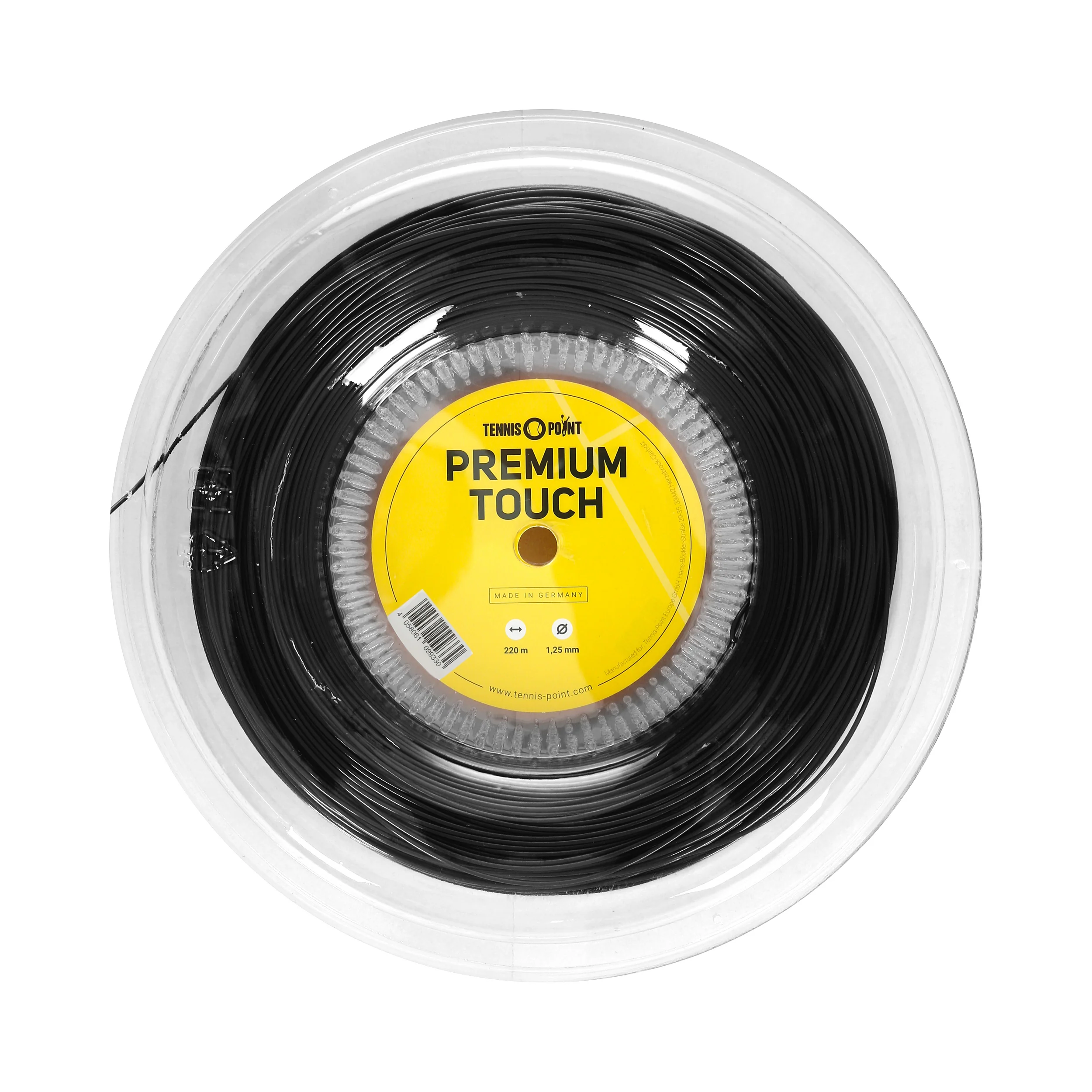 Premium Touch Strängrulle 220m-Svart