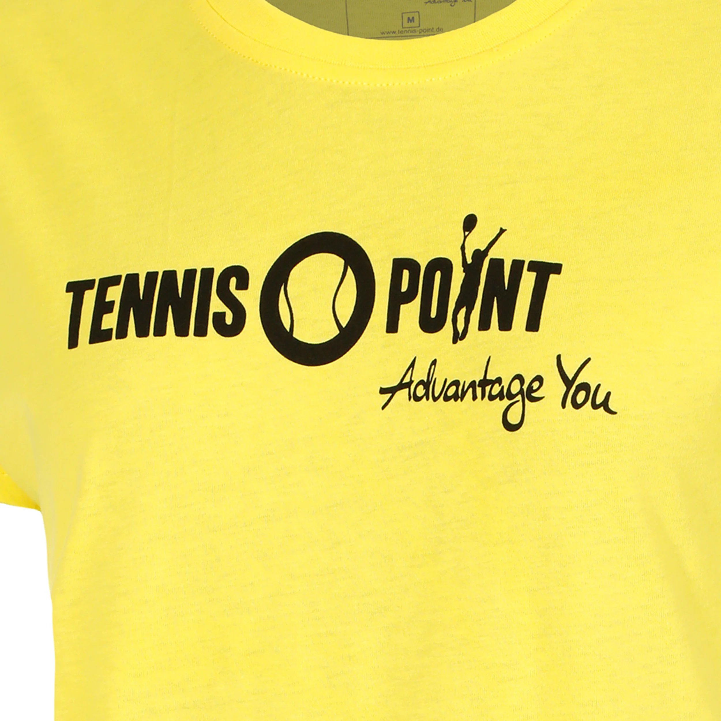 Team Yellow T-shirt Damer-Gul,Svart - Image 3