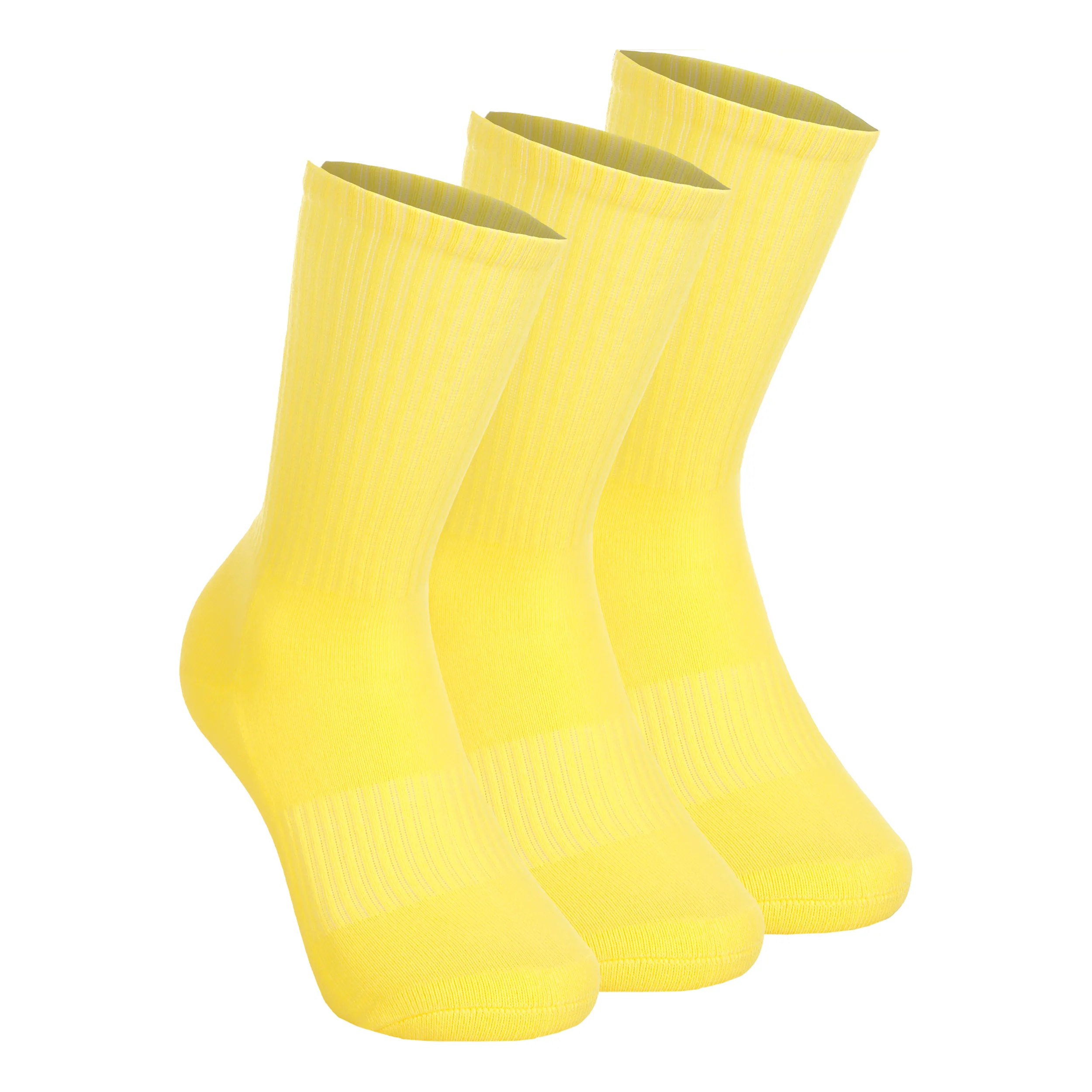 Tennisstrumpor 3-pack-Gul