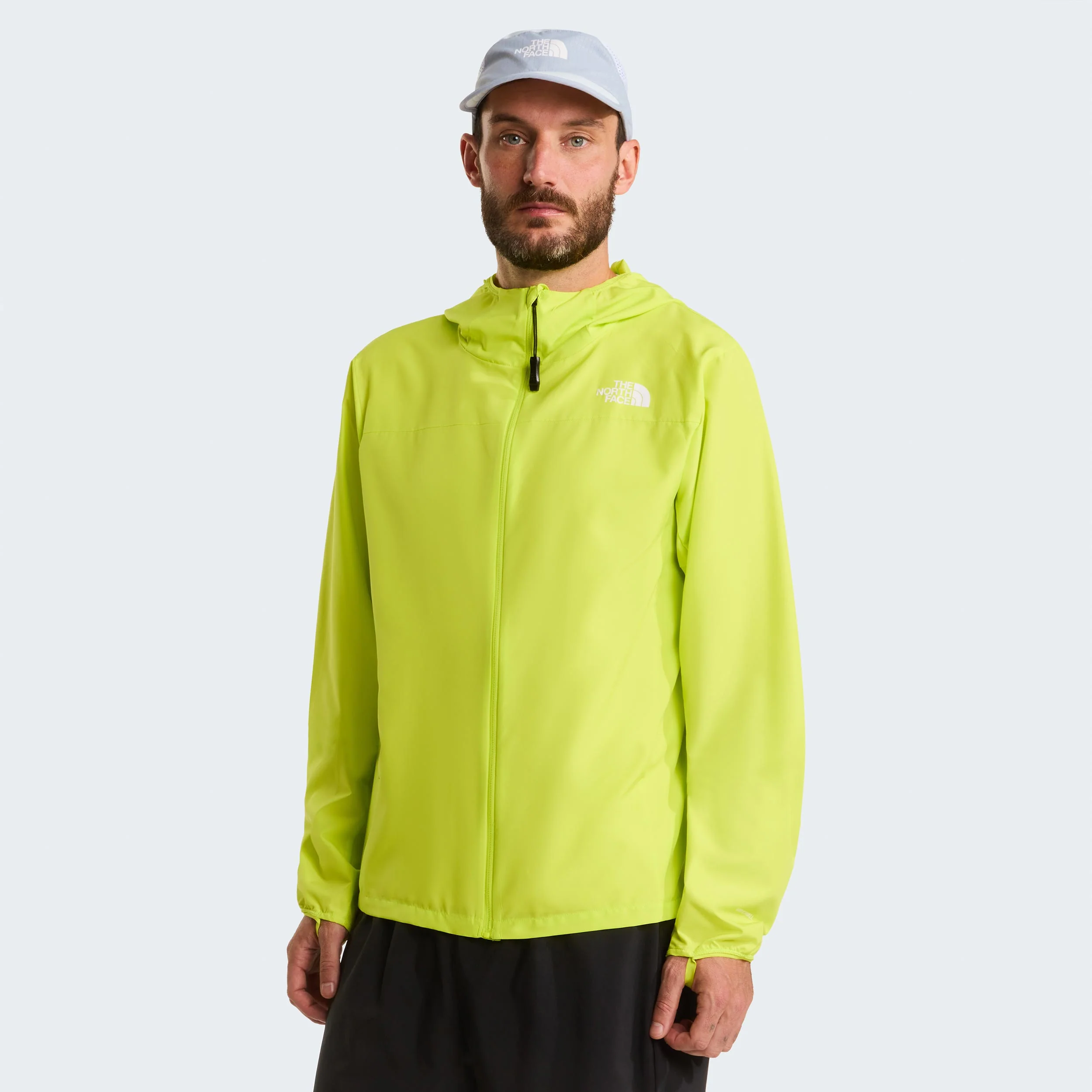 Fontanales Wind Löparjacka Herrar - lime - Image 3