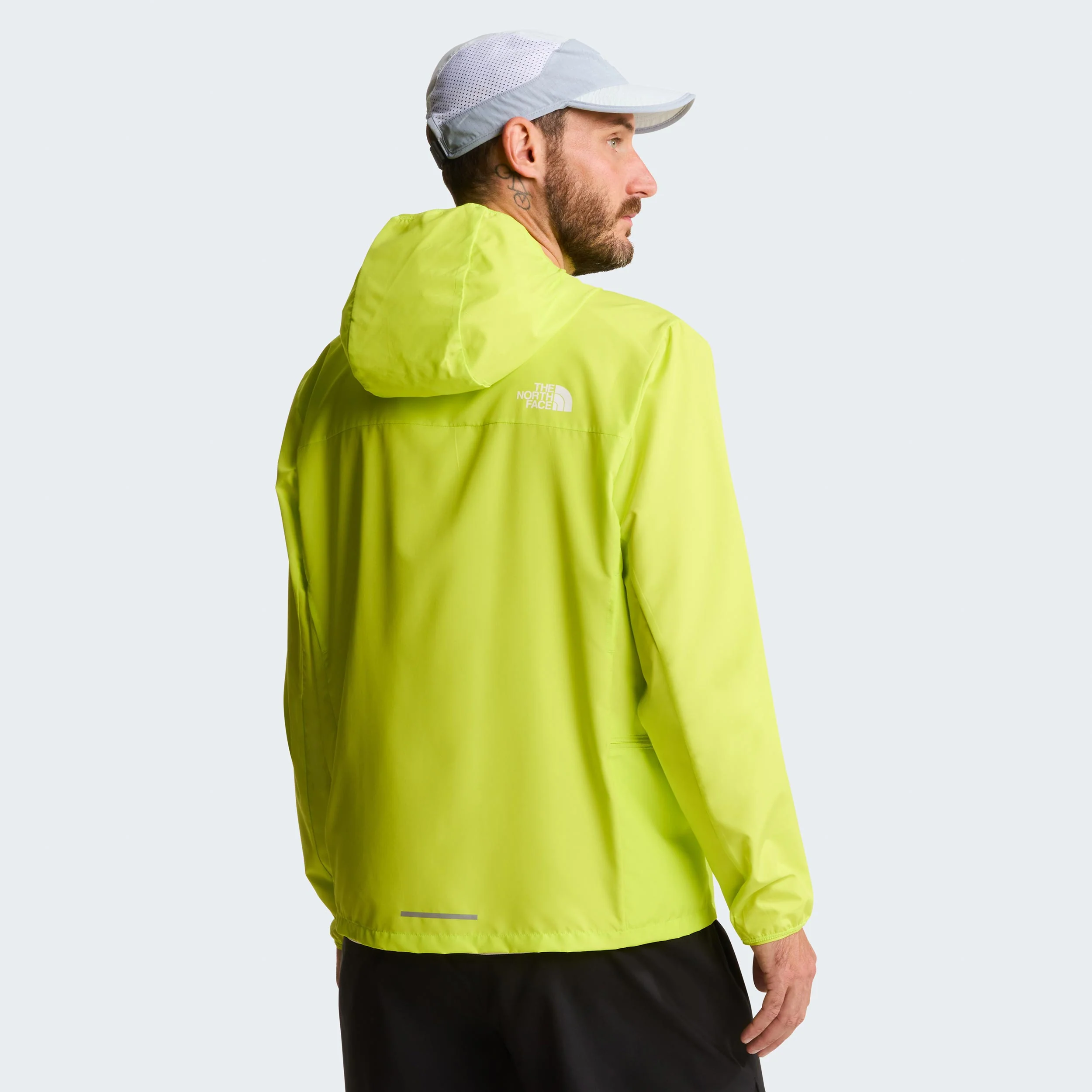 Fontanales Wind Löparjacka Herrar - lime - Image 4