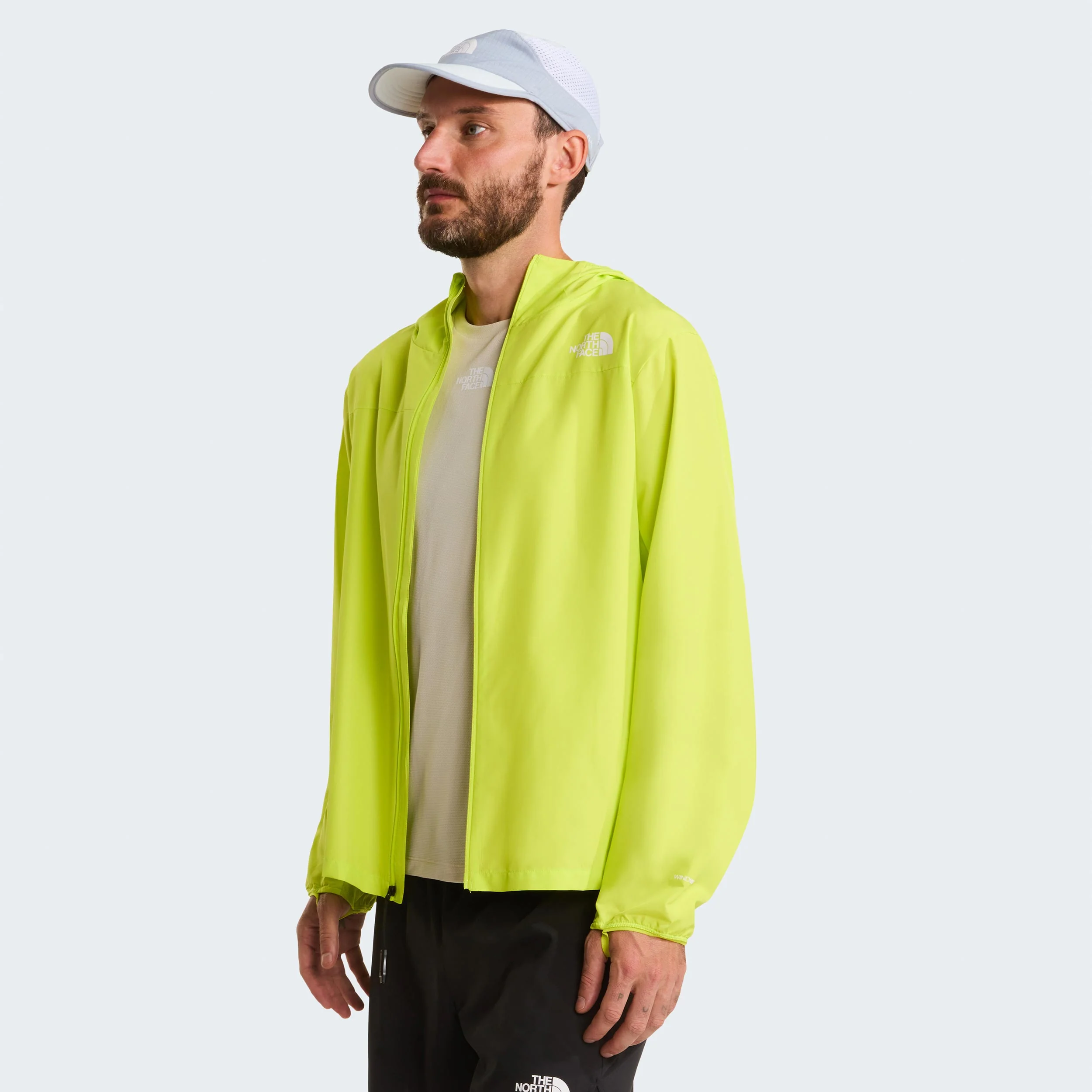Fontanales Wind Löparjacka Herrar - lime - Image 6