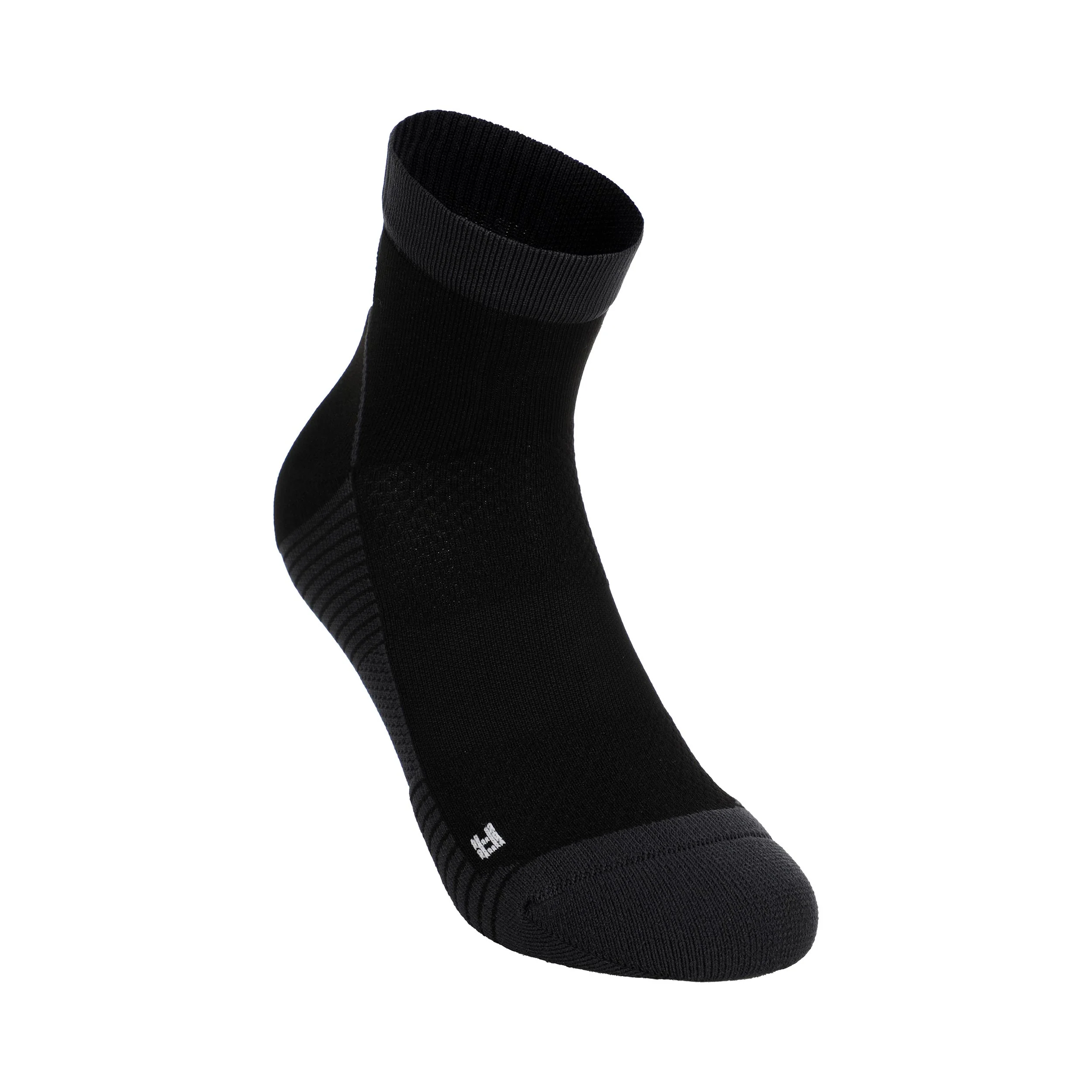 Trail Quarter Löparsockor-Svart