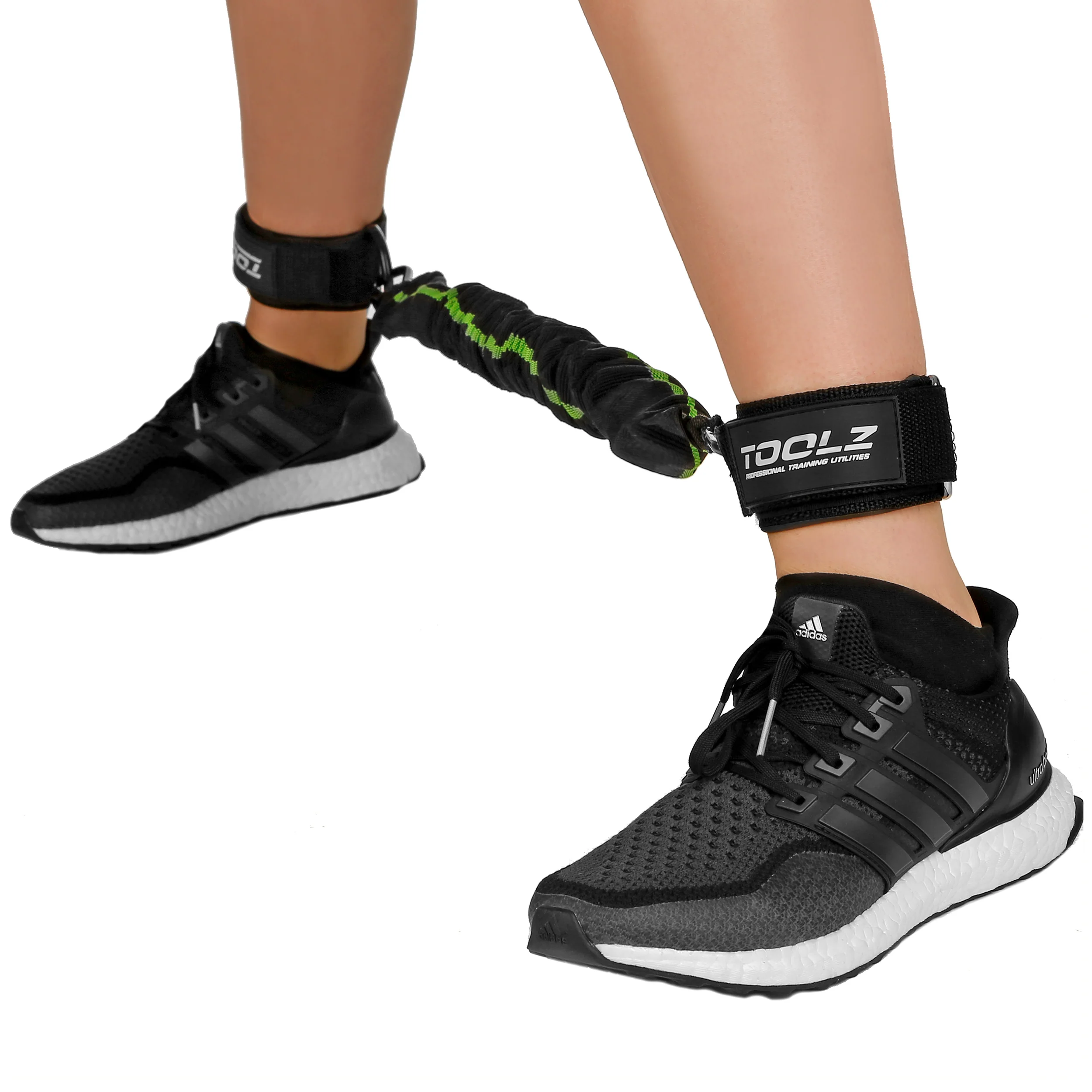 Pro Leg Toner Träningshjälp-Svart,Grön - Image 2