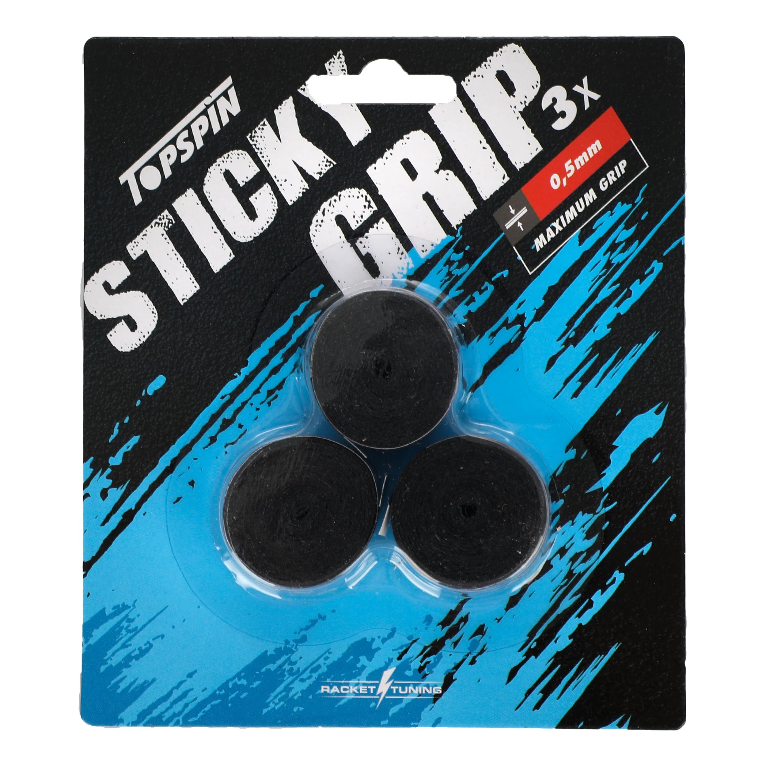Sticky Grip 3-pack-Svart