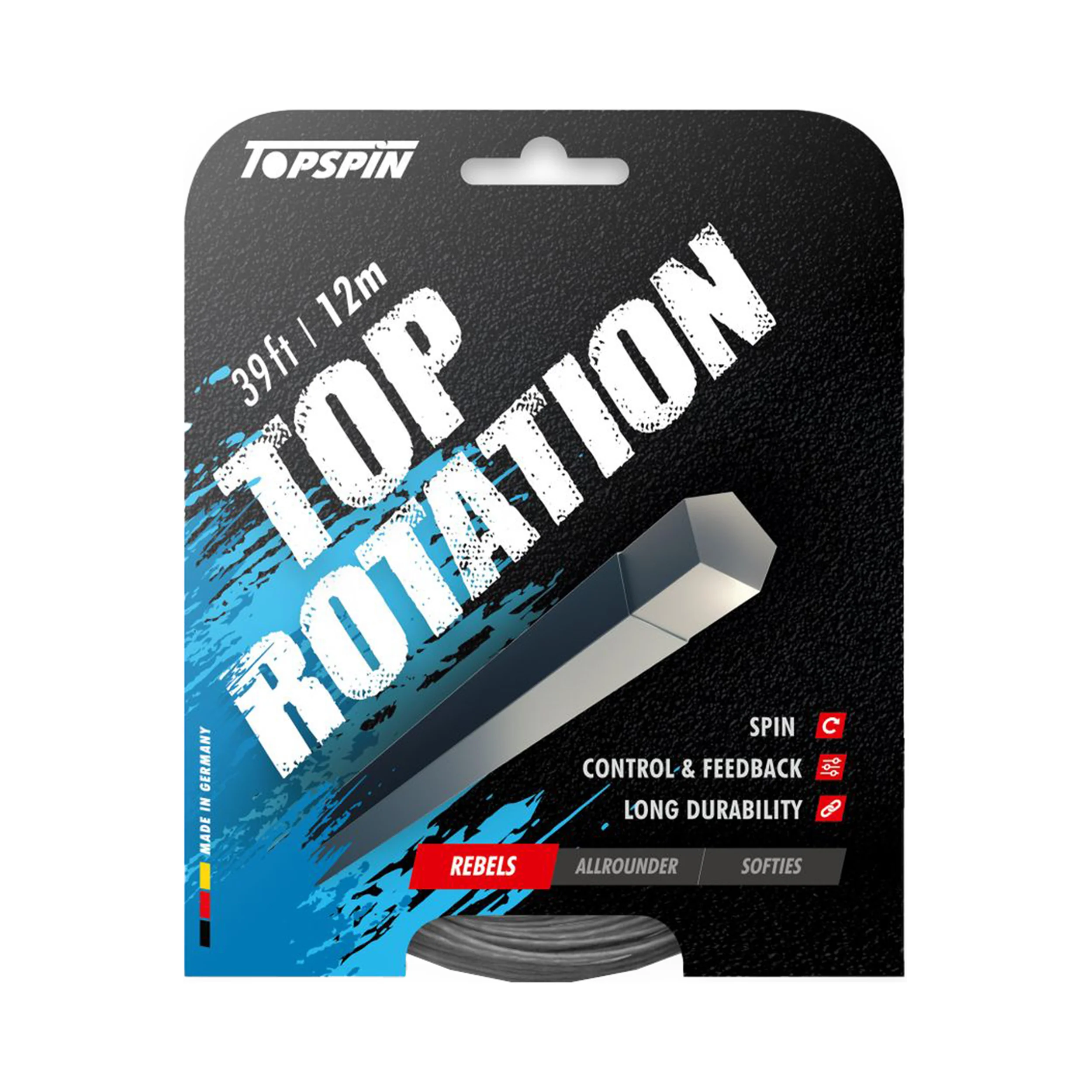 Top Rotation 12m Strängset-Grå
